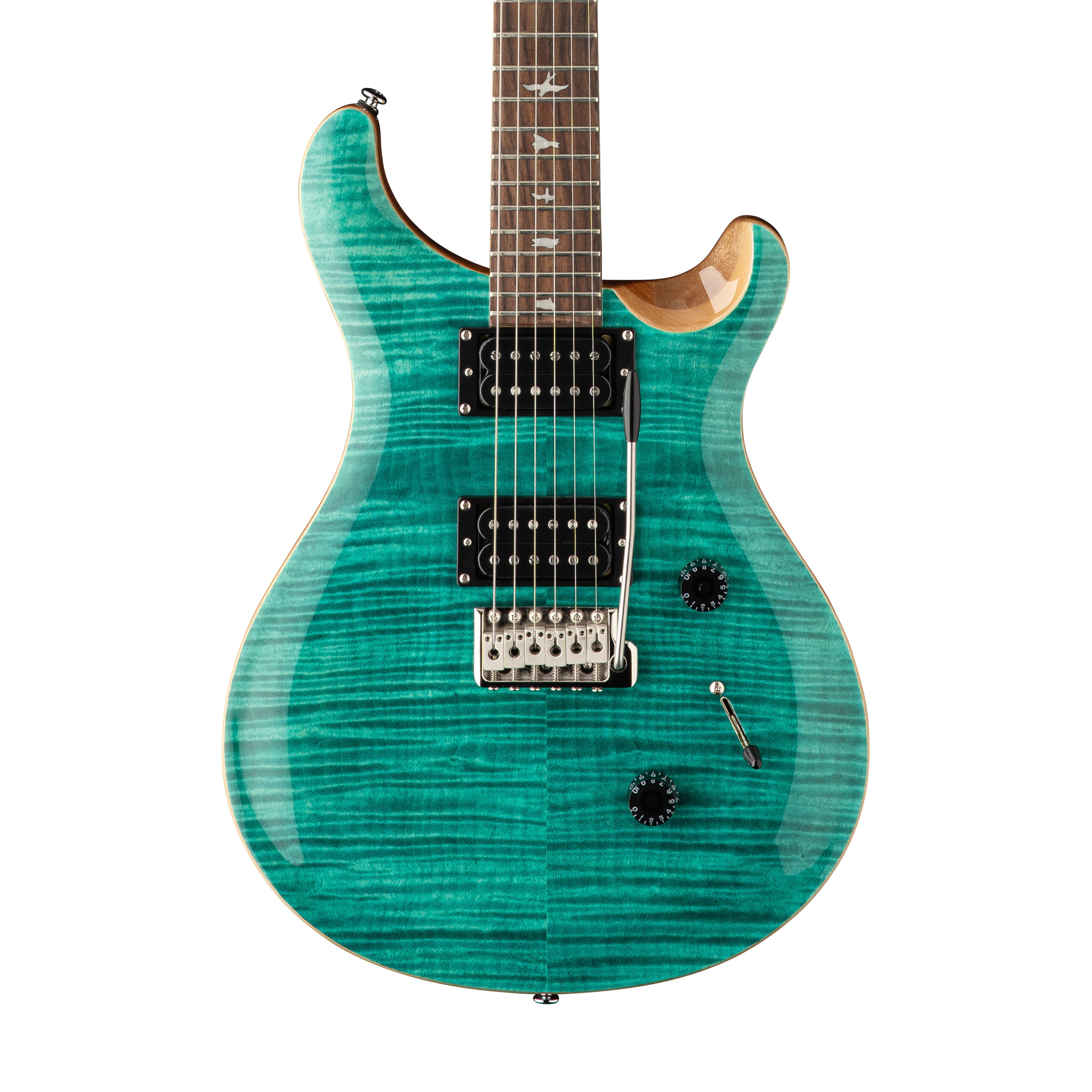 PRS SE Custom 24 Electric Guitar w/Bag, Turquoise | Zoso Music Sdn Bhd