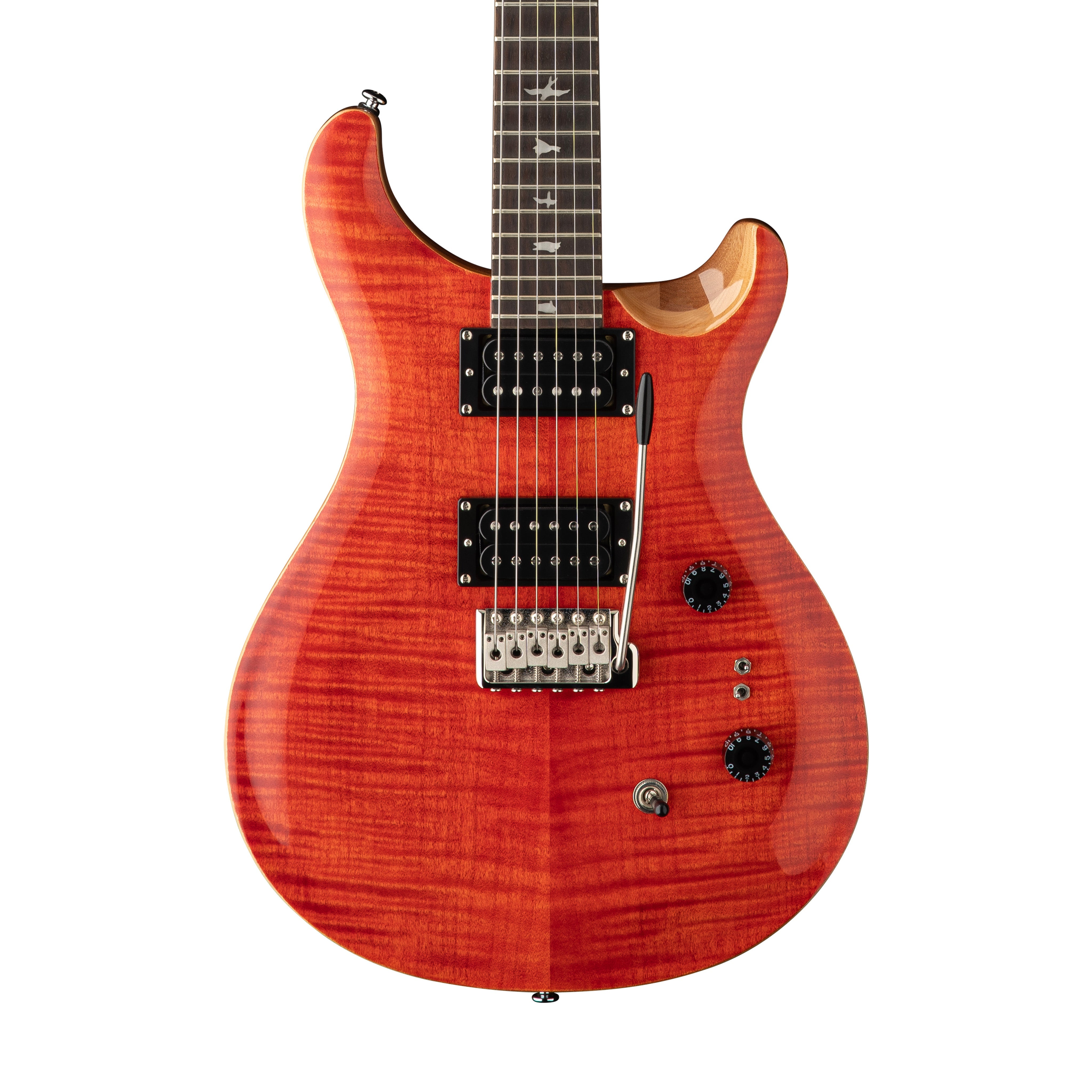 PRS SE Custom 24-08 Electric Guitar w/Bag, Blood Orange | Zoso Music Sdn Bhd