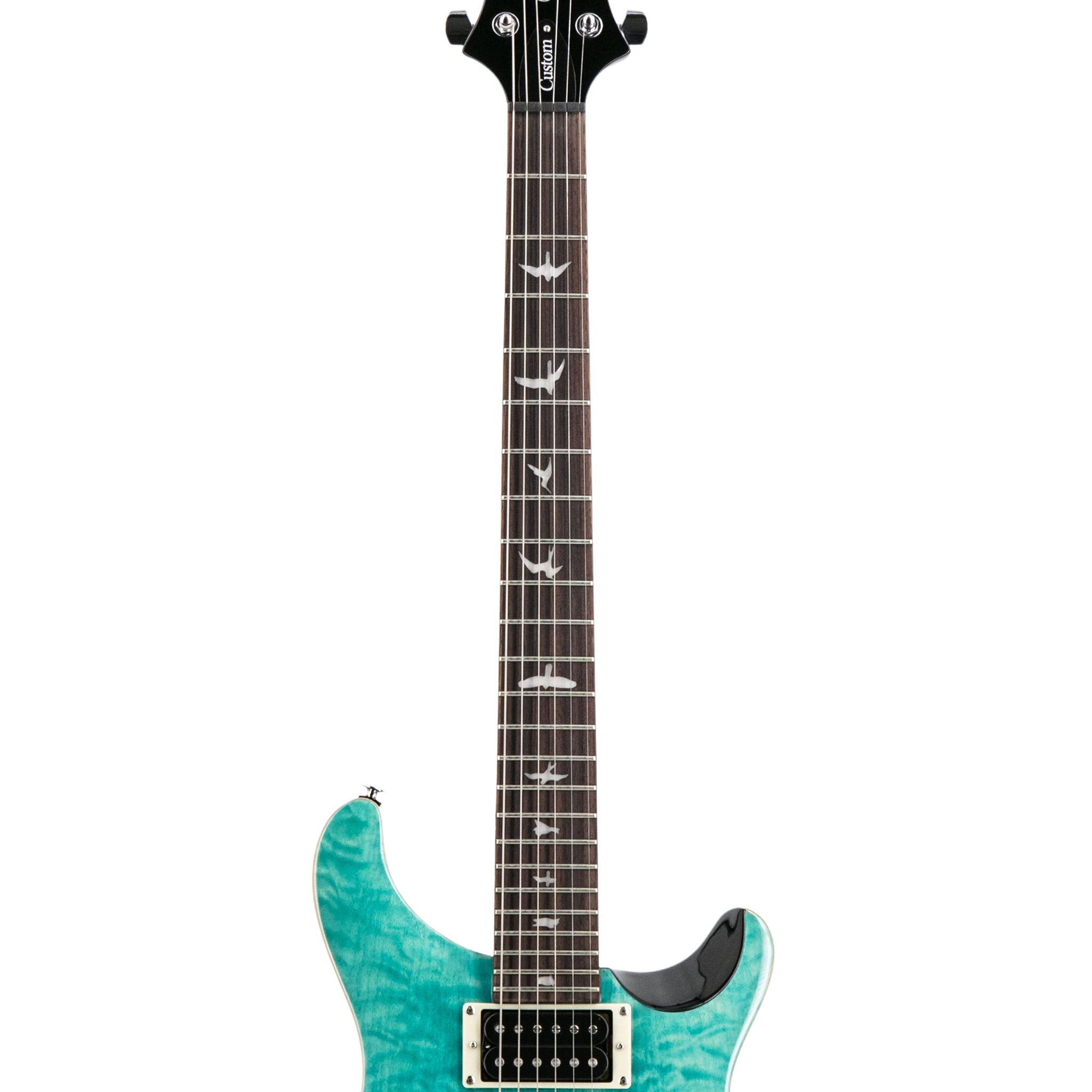 PRS SE Custom 24 Electric Guitar w/Bag, Quilted Sapphire |  PRS |  ELECTRIC GUITAR |  Zoso Music