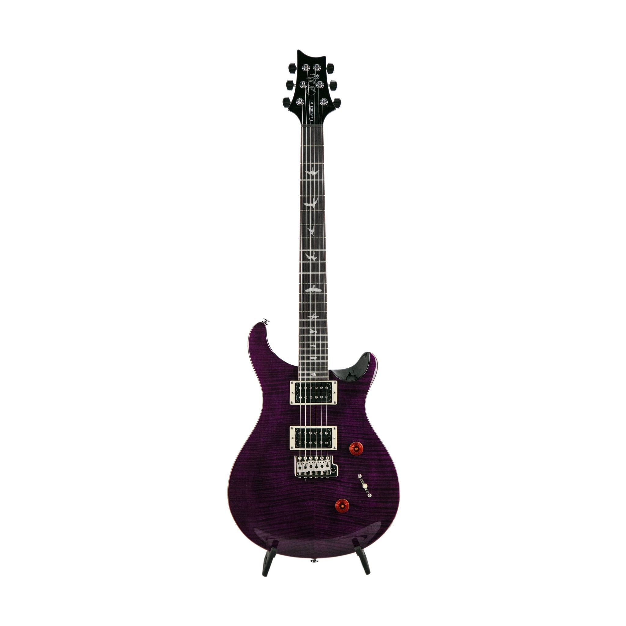 PRS SE Custom 24 Electric Guitar w/Bag, Amethyst |  PRS |  ELECTRIC GUITAR |  Zoso Music