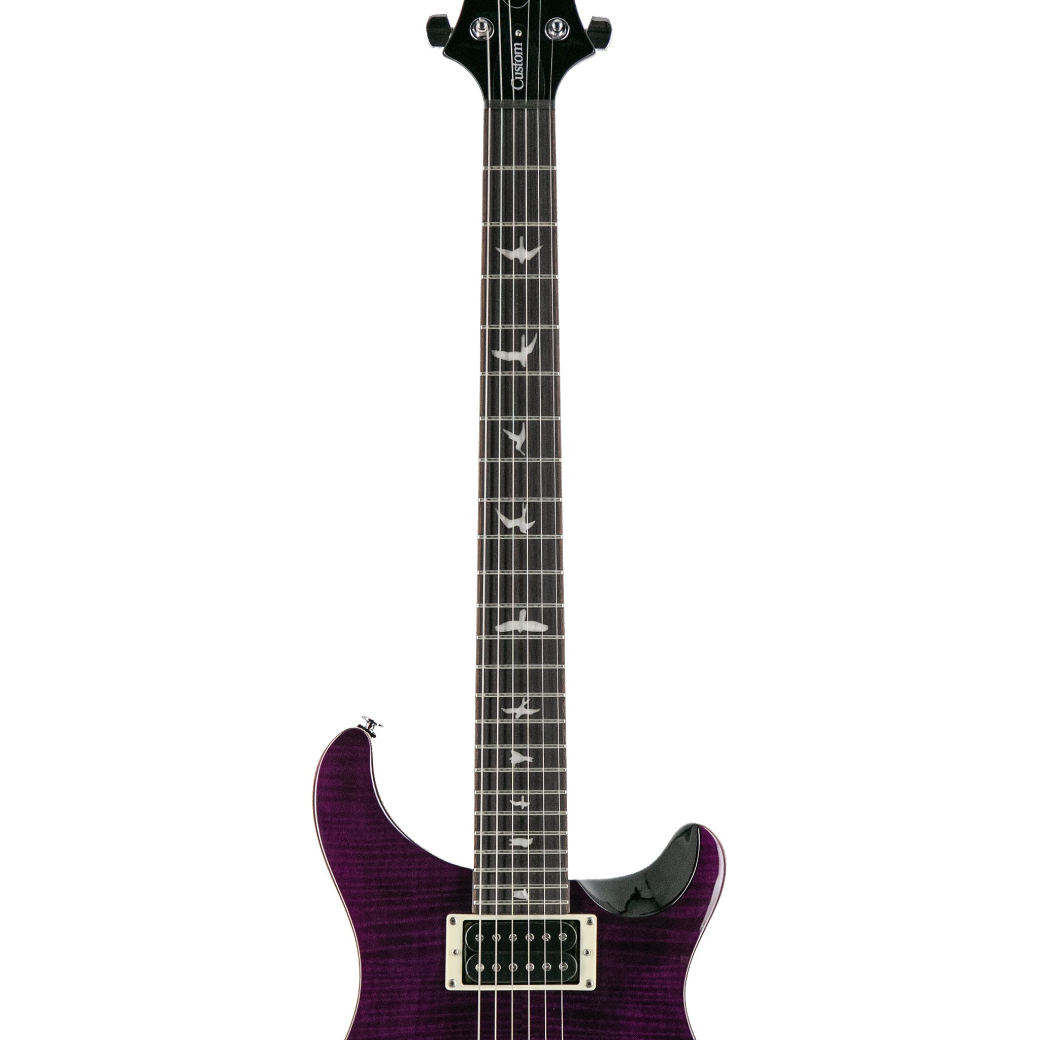 PRS SE Custom 24 Electric Guitar w/Bag, Quilted Amethyst |  PRS |  ELECTRIC GUITAR |  Zoso Music