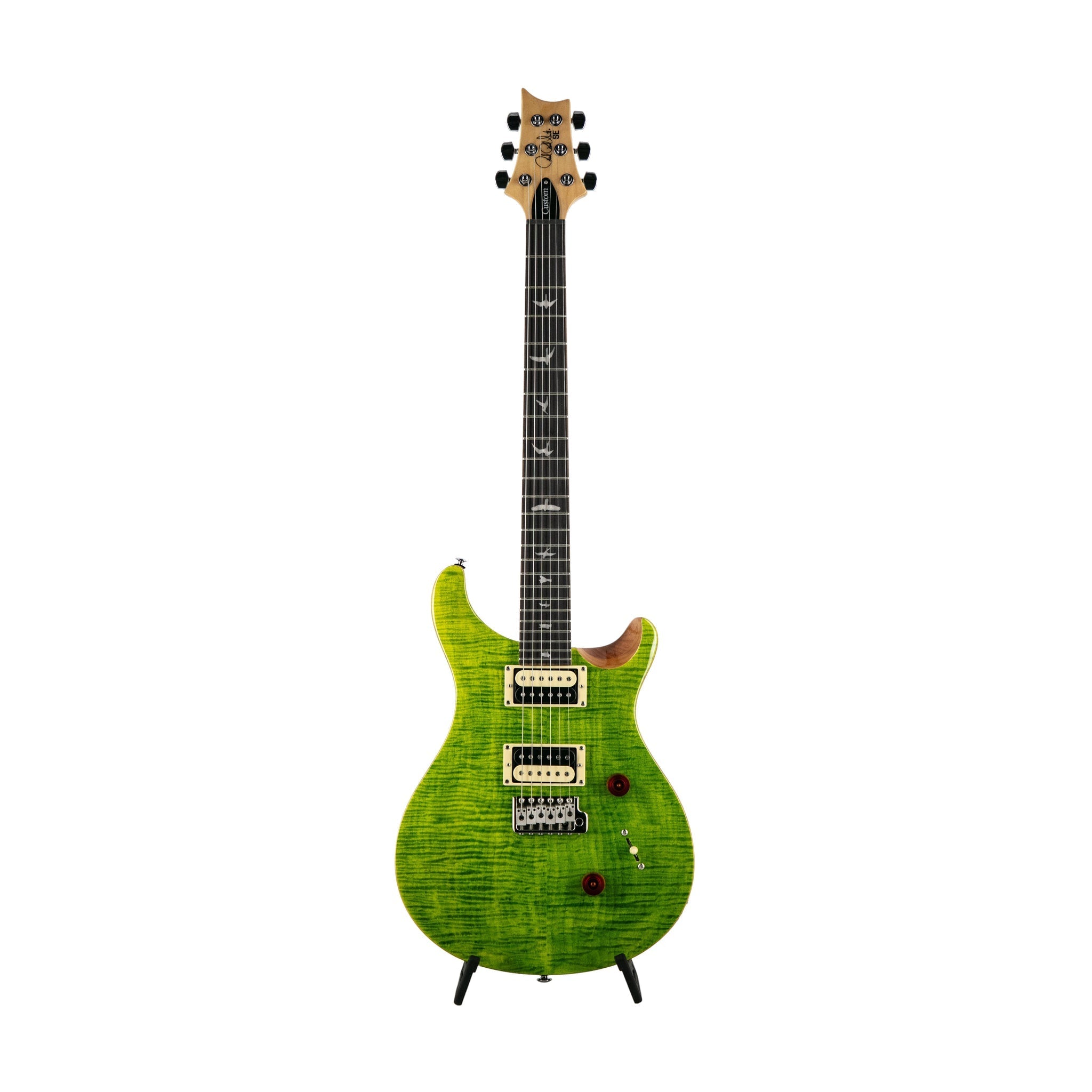 PRS SE Custom 24 Electric Guitar w/Bag, Eriza Verde |  PRS |  ELECTRIC GUITAR |  Zoso Music
