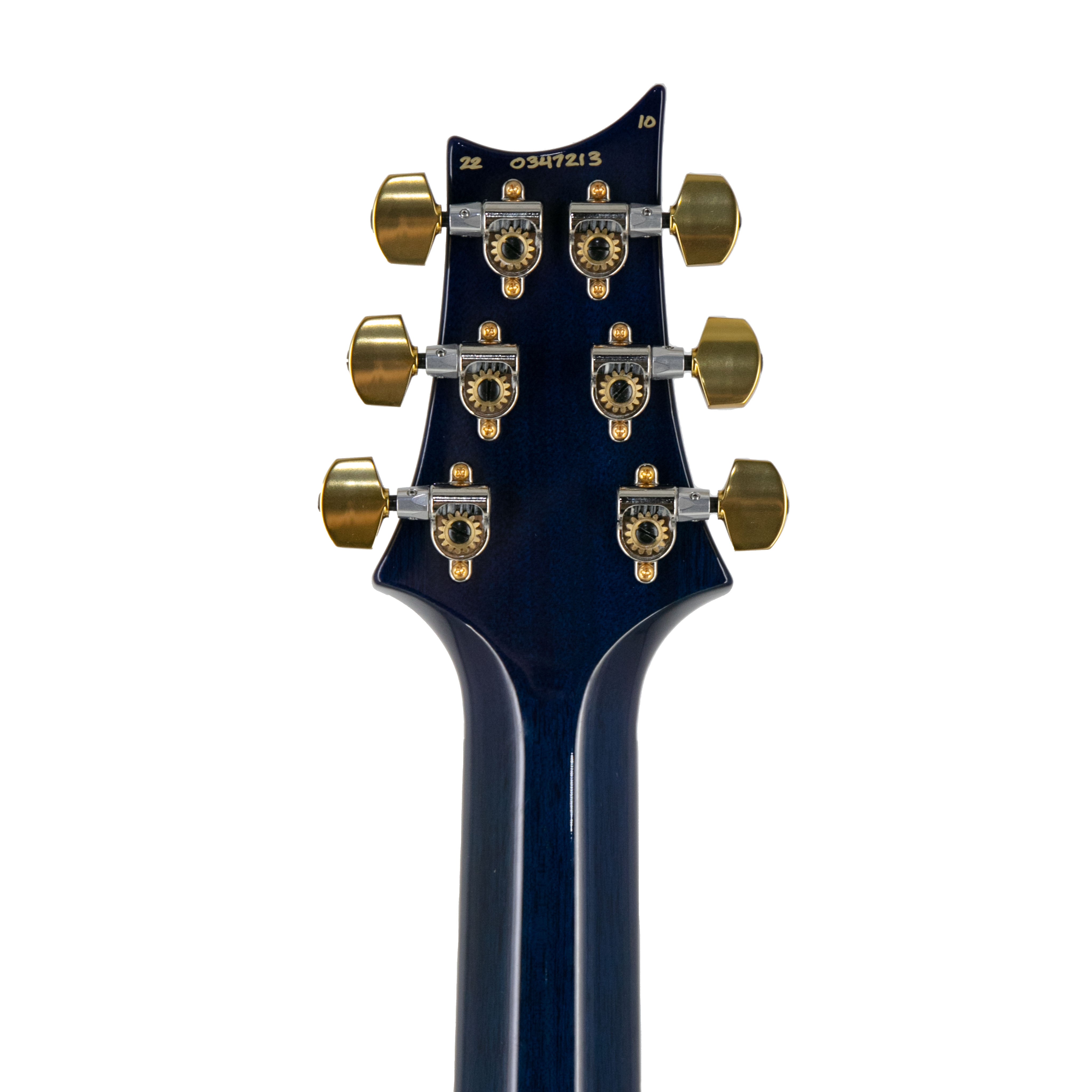 PRS Special Semi-Hollow 10-Top Electric Guitar, Custom Color, Blue Matteo Wrap