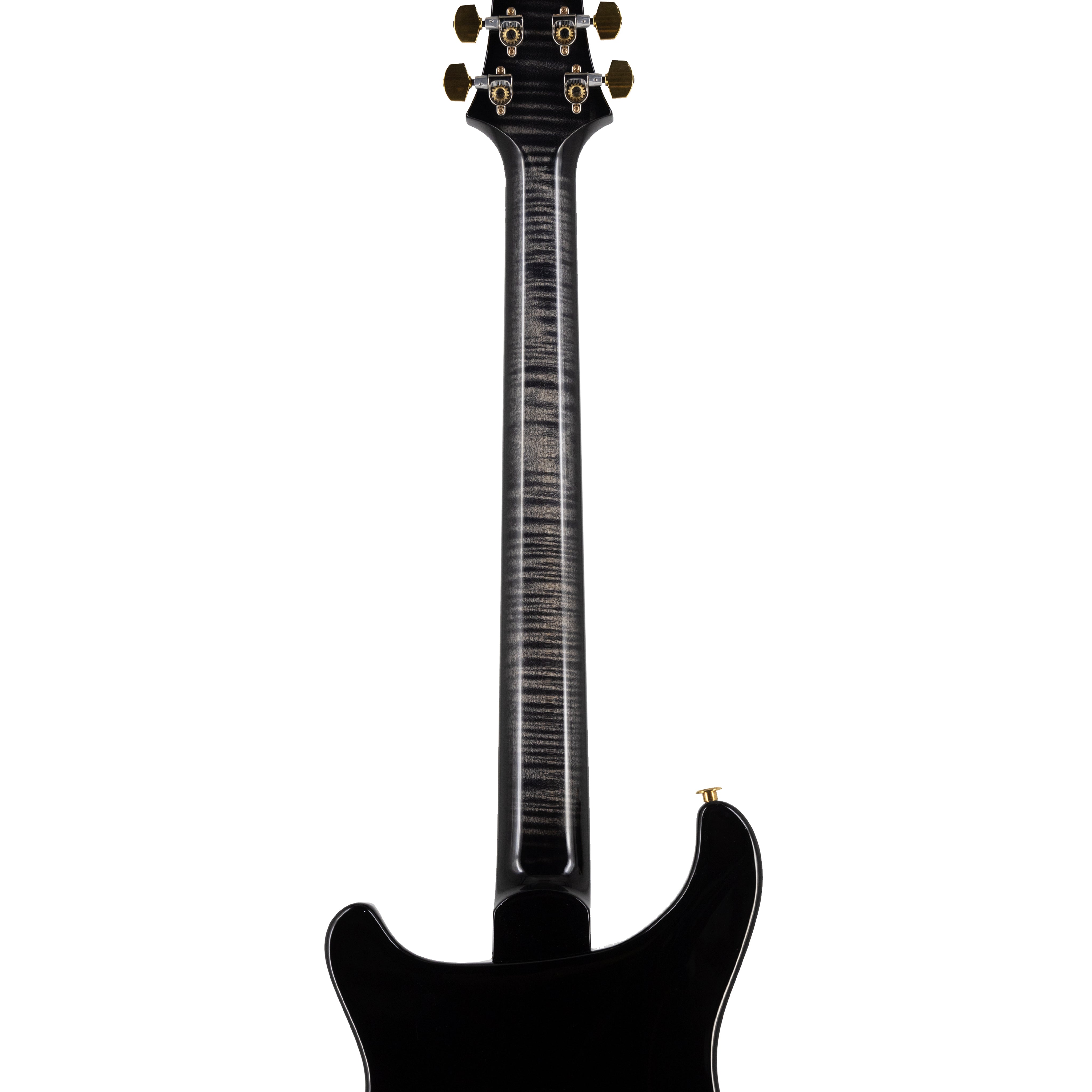 PRS Custom 24 Quilt 10 Top Electric Guitar w/Stained Maple Neck, Charcoal Burst - Zoso Music
