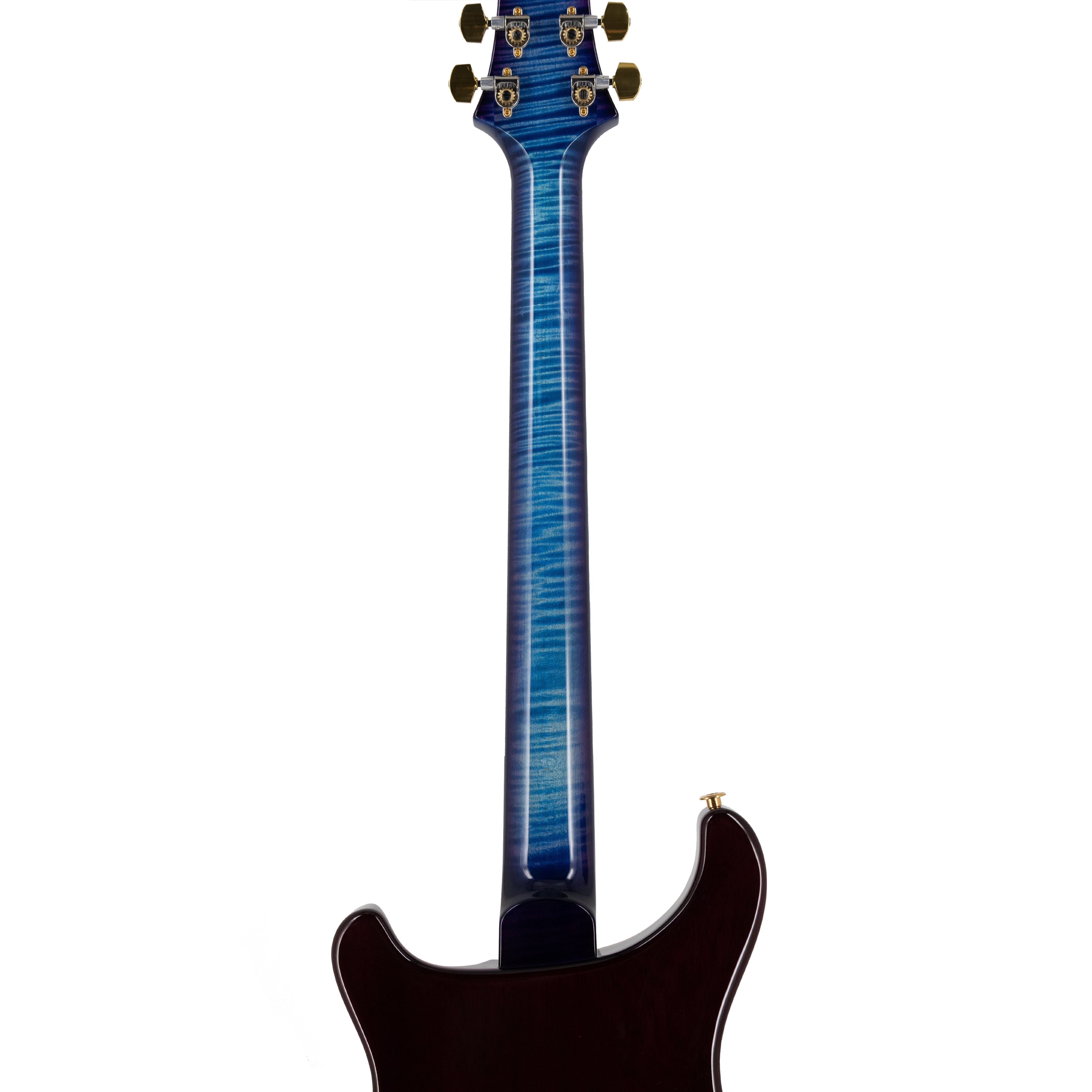 PRS Custom 24 Quilt 10-Top Electric Guitar w/ Pattern Thin Neck, Aquableux Purple Burst - Zoso Music