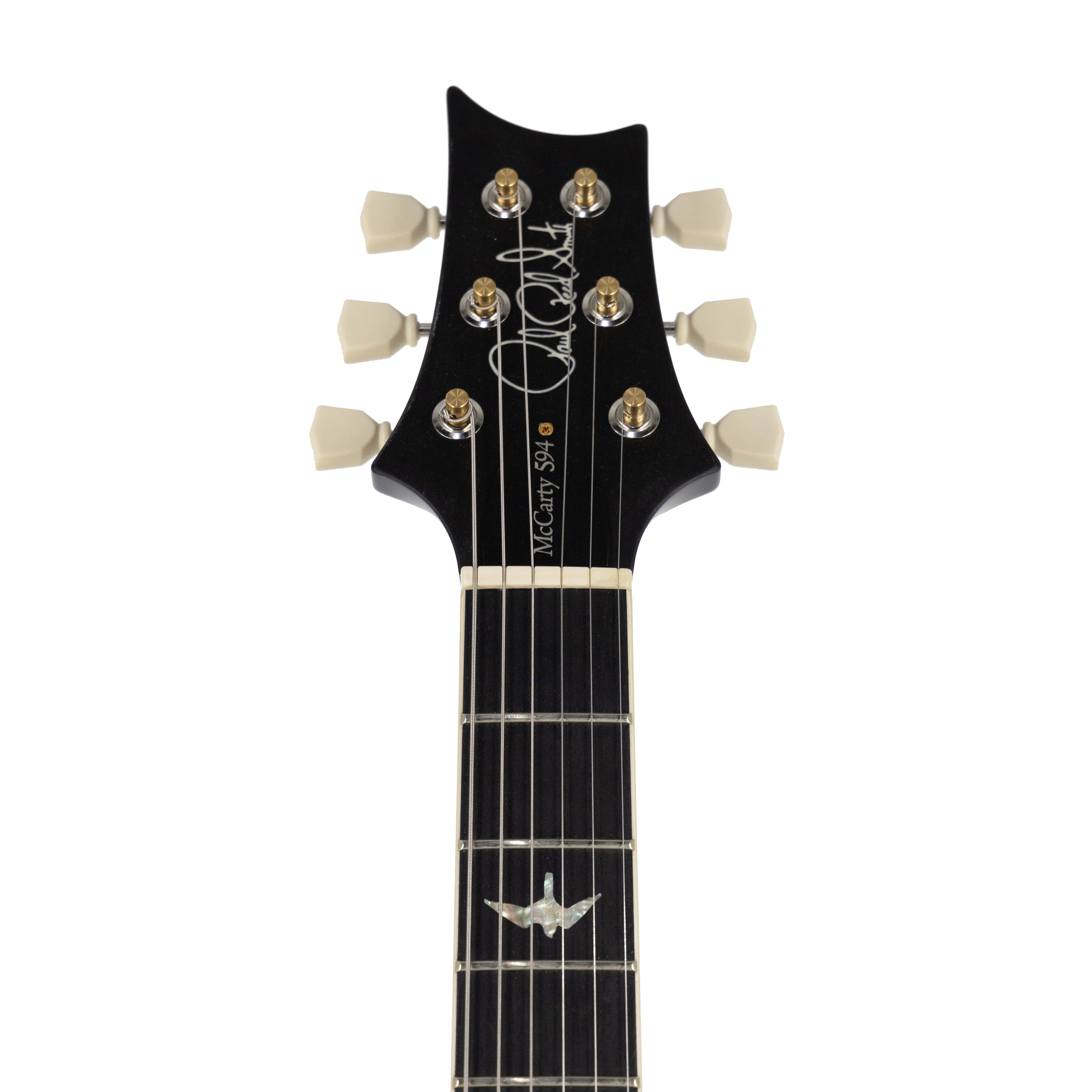 PRS McCarty 594 Quilt 10 Top Electric Guitar w/ Stained maple neck, Cobalt Blue - Zoso Music