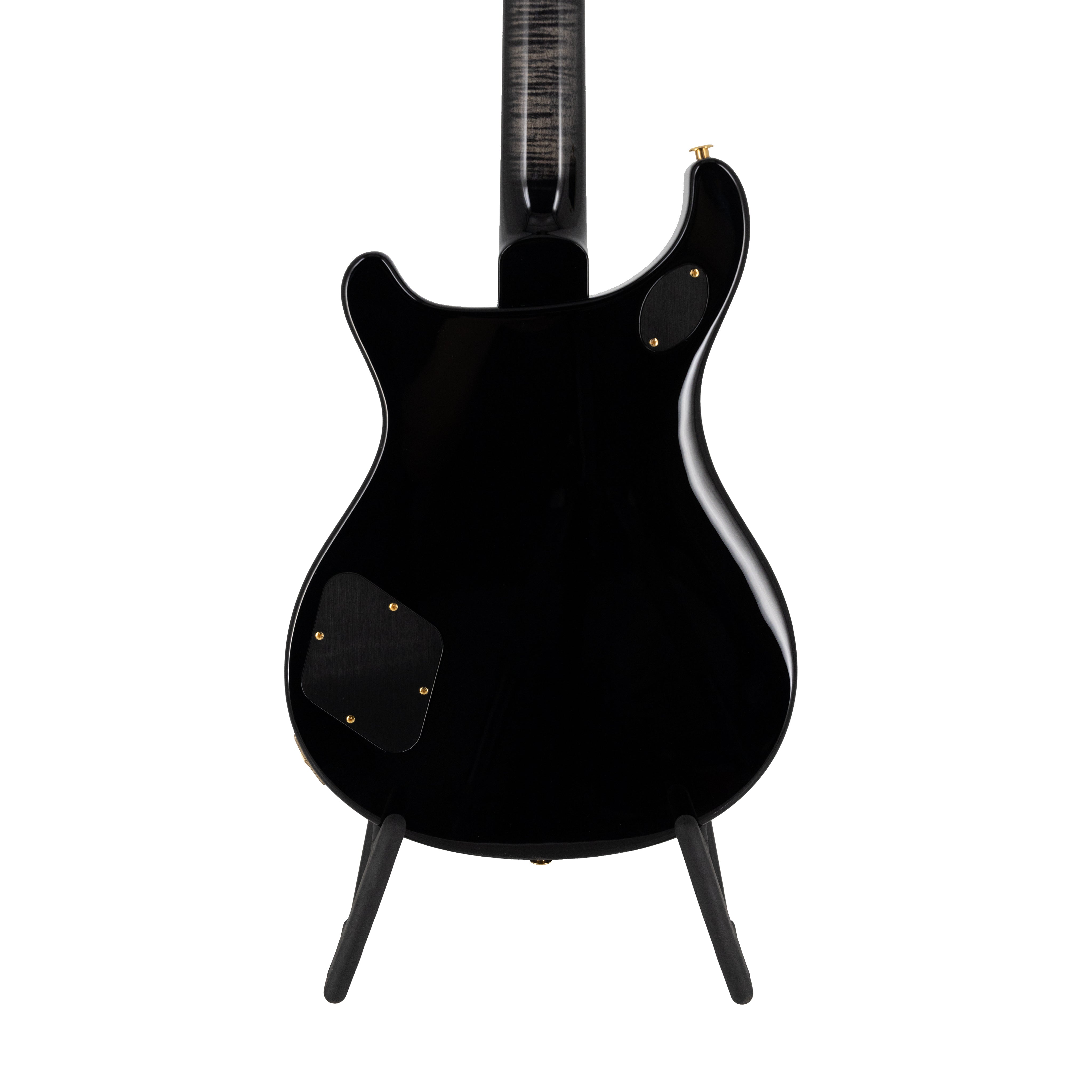 PRS McCarty 594 Quilt 10-Top Electric Guitar w/ Pattern Vintage Carve, Charcoal Burst - Zoso Music