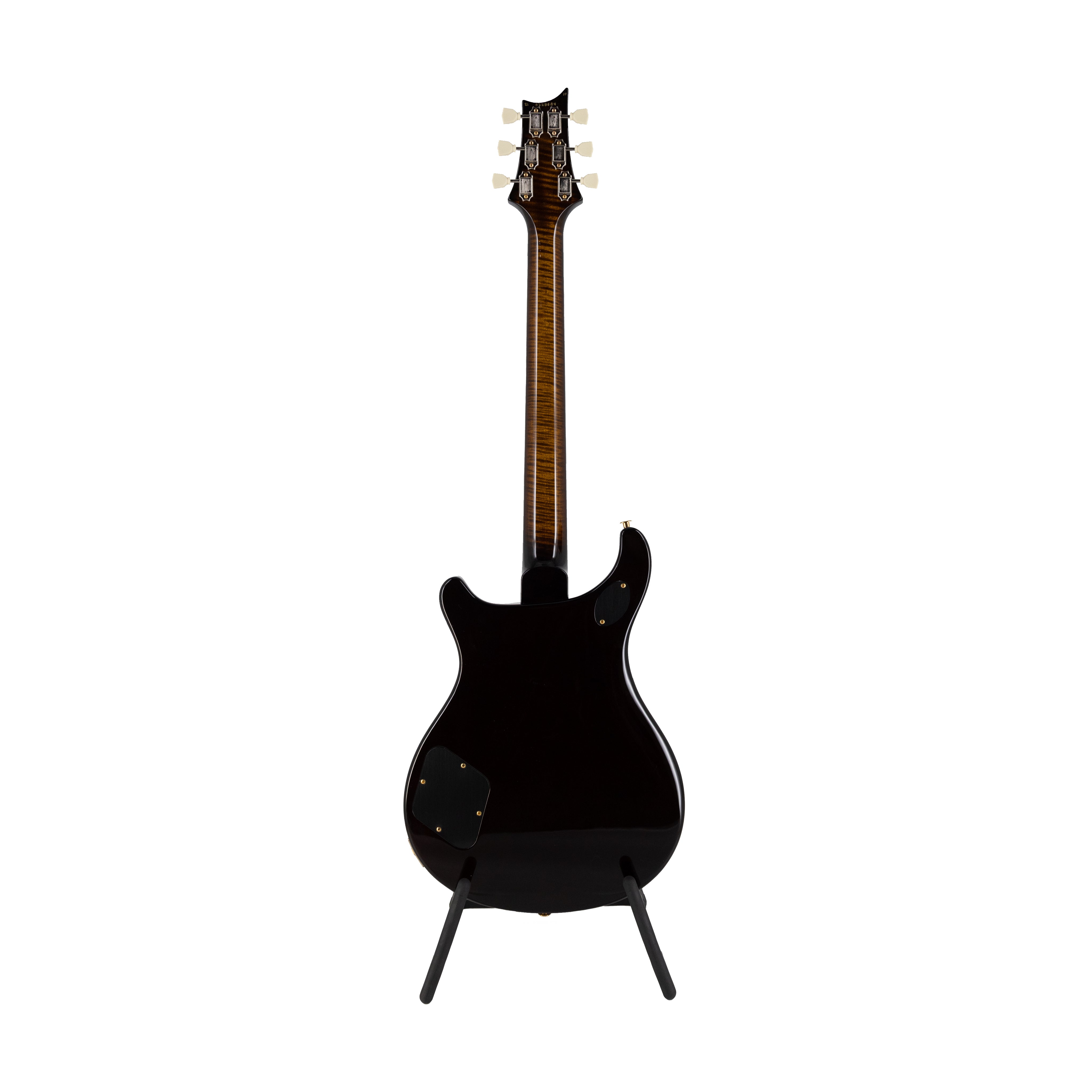 PRS McCarty 594 Quilt 10-Top Electric Guitar w/Stained Maple Neck, Black Gold Wrap Burst - Zoso Musics