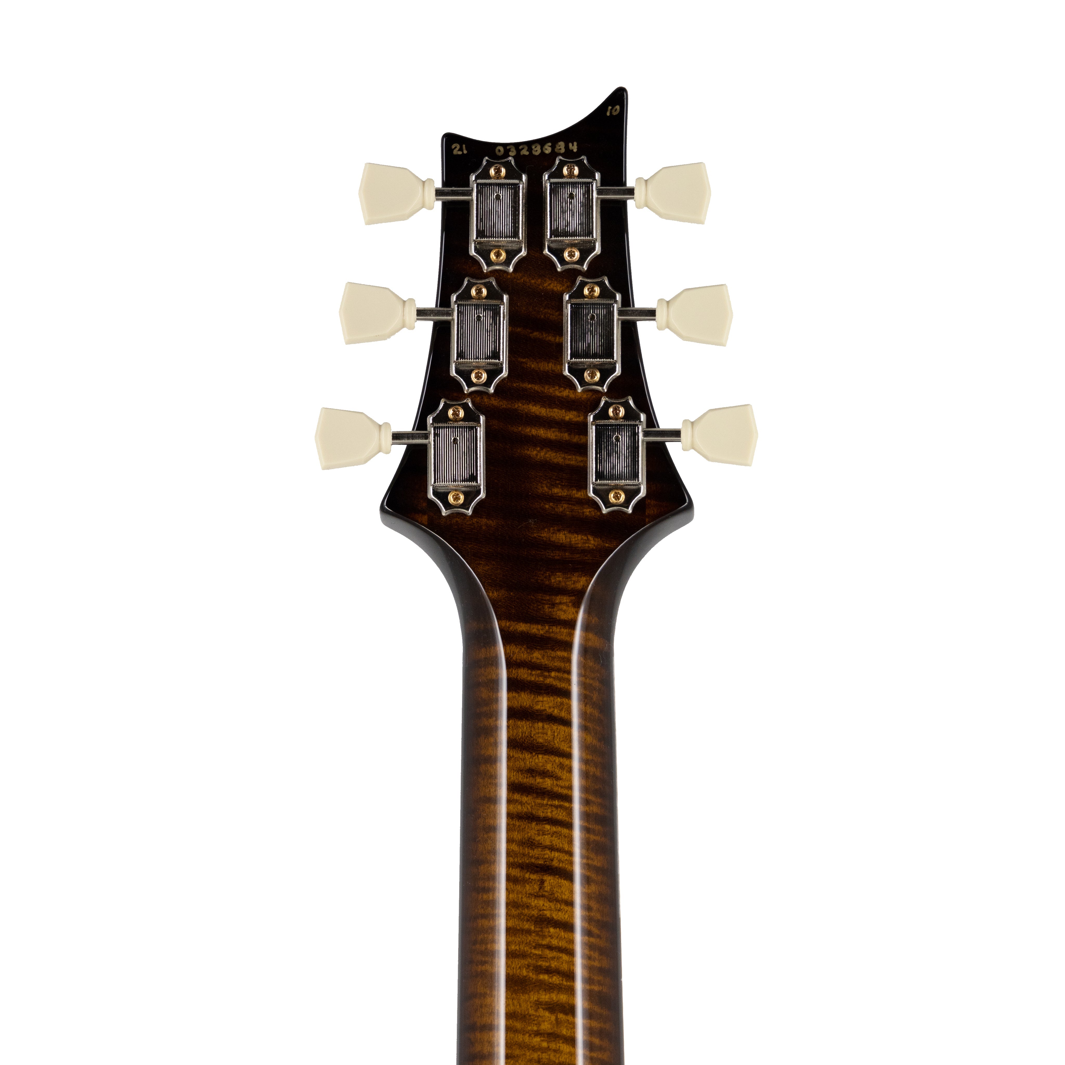PRS McCarty 594 Quilt 10-Top Electric Guitar w/Stained Maple Neck, Black Gold Wrap Burst - Zoso Musics