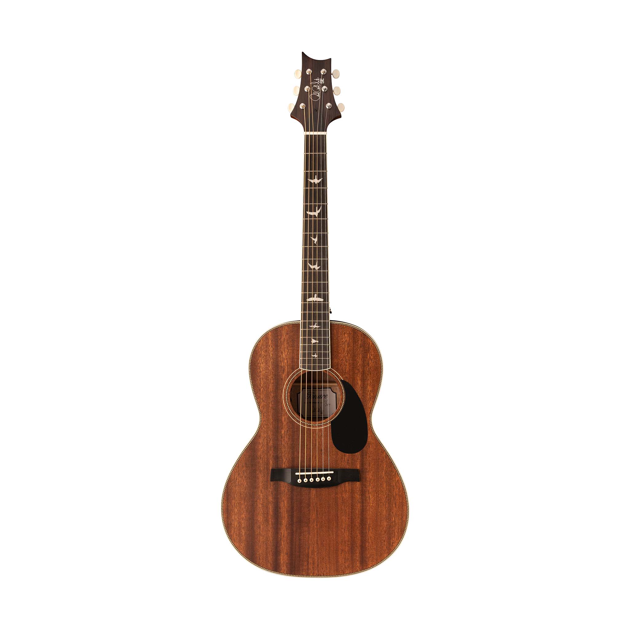 PRS SE Parlor P20E Acoustic Guitar w/Bag, Vintage Mahogany - Zoso Music