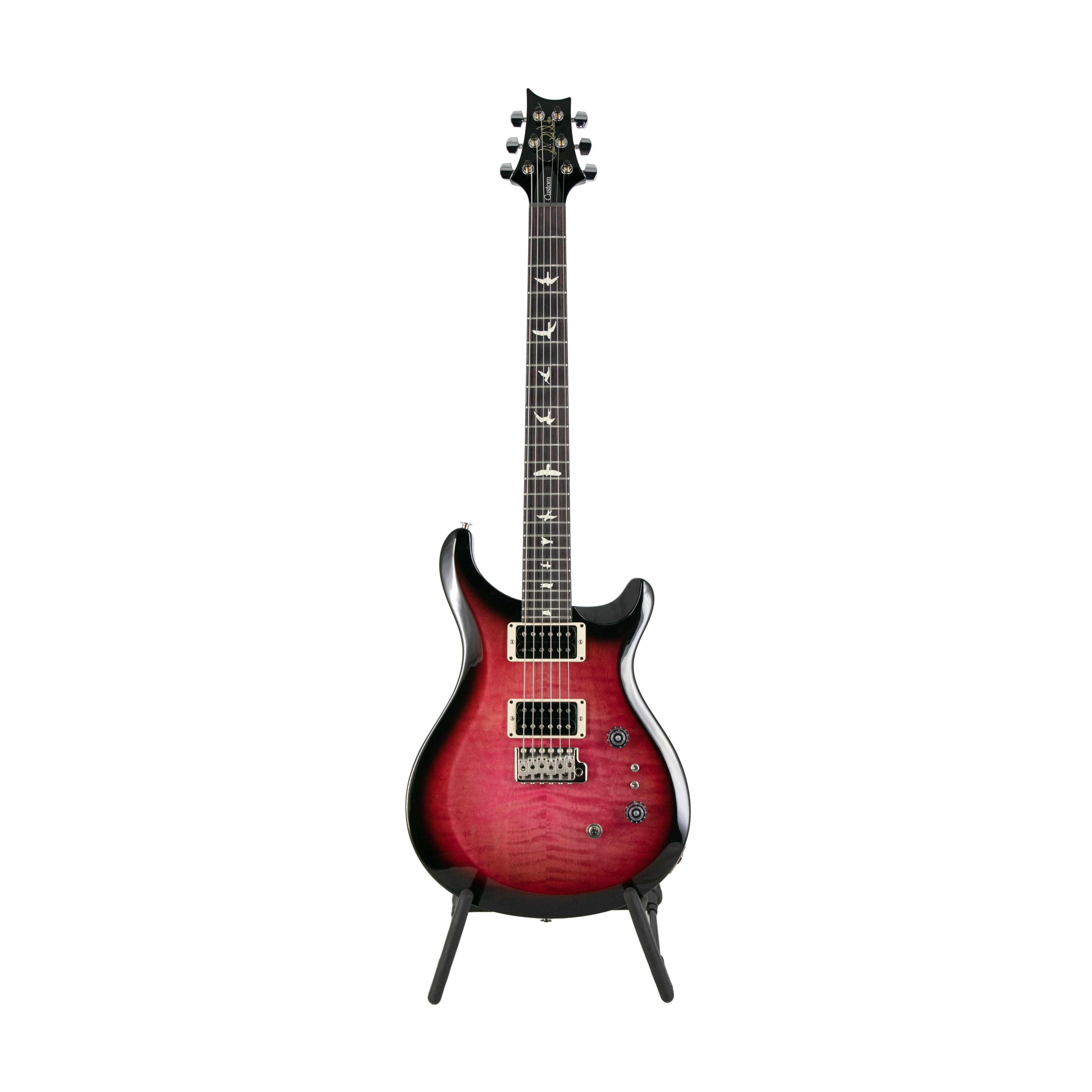 PRS S2 Custom 24 Electric Guitar w/Bag, Custom Color, Red Cherry Burst - Zoso Music