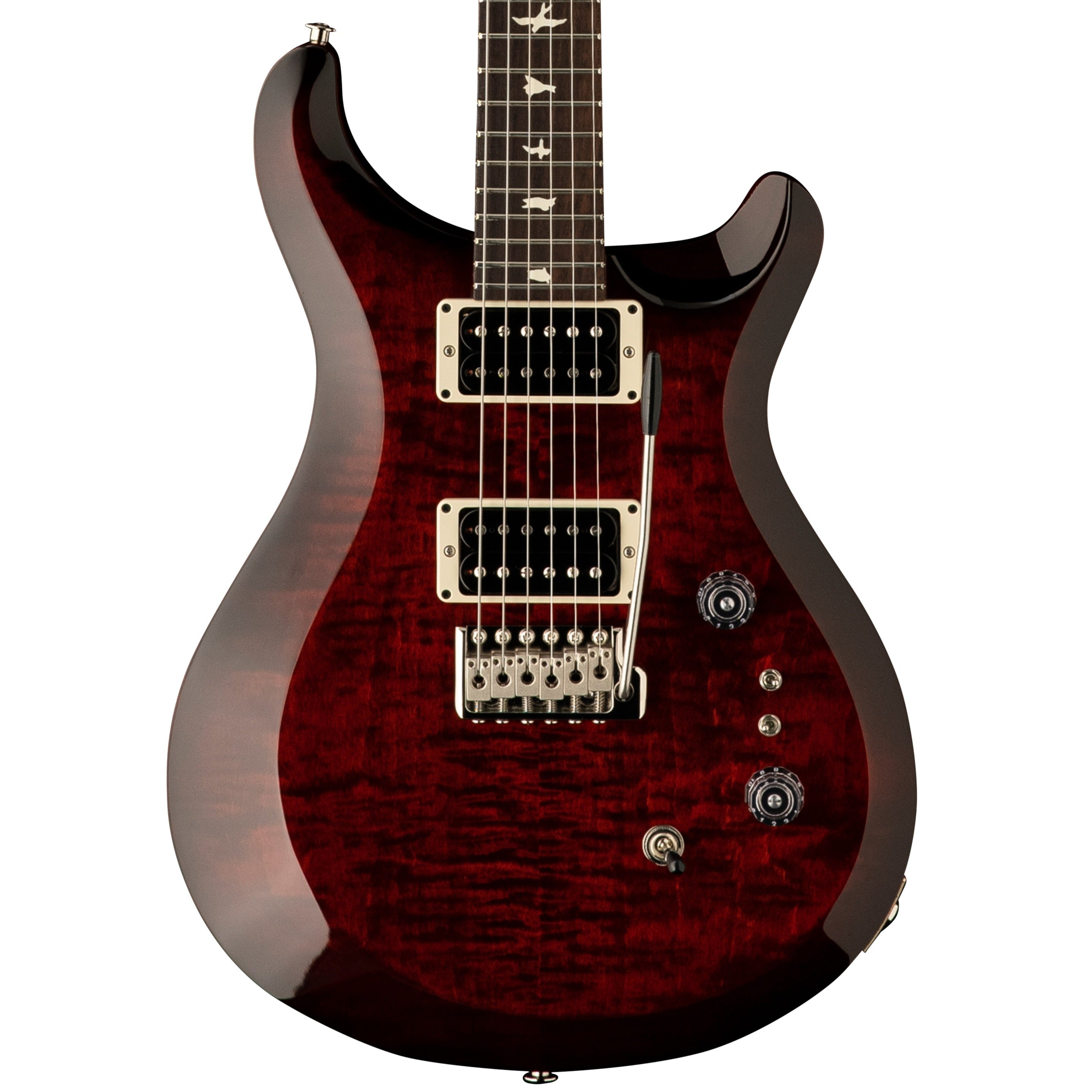 PRS S2 Custom 24-08 Electric Guitar, Fire Red Burst | Zoso Music Sdn Bhd