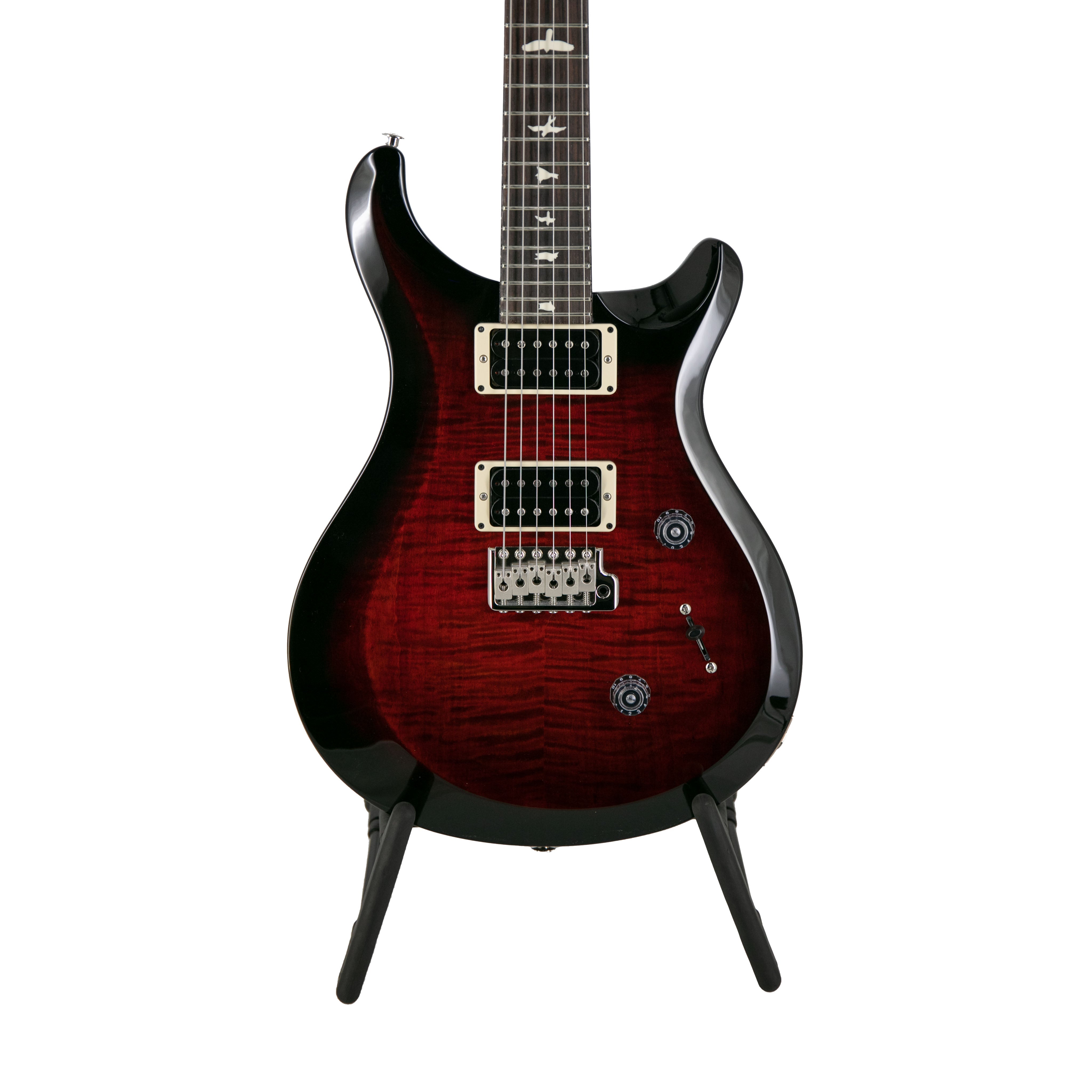 PRS S2 Custom 24 Electric Guitar w/Bag, Custom Color, Fire Red Burst - Zoso Music