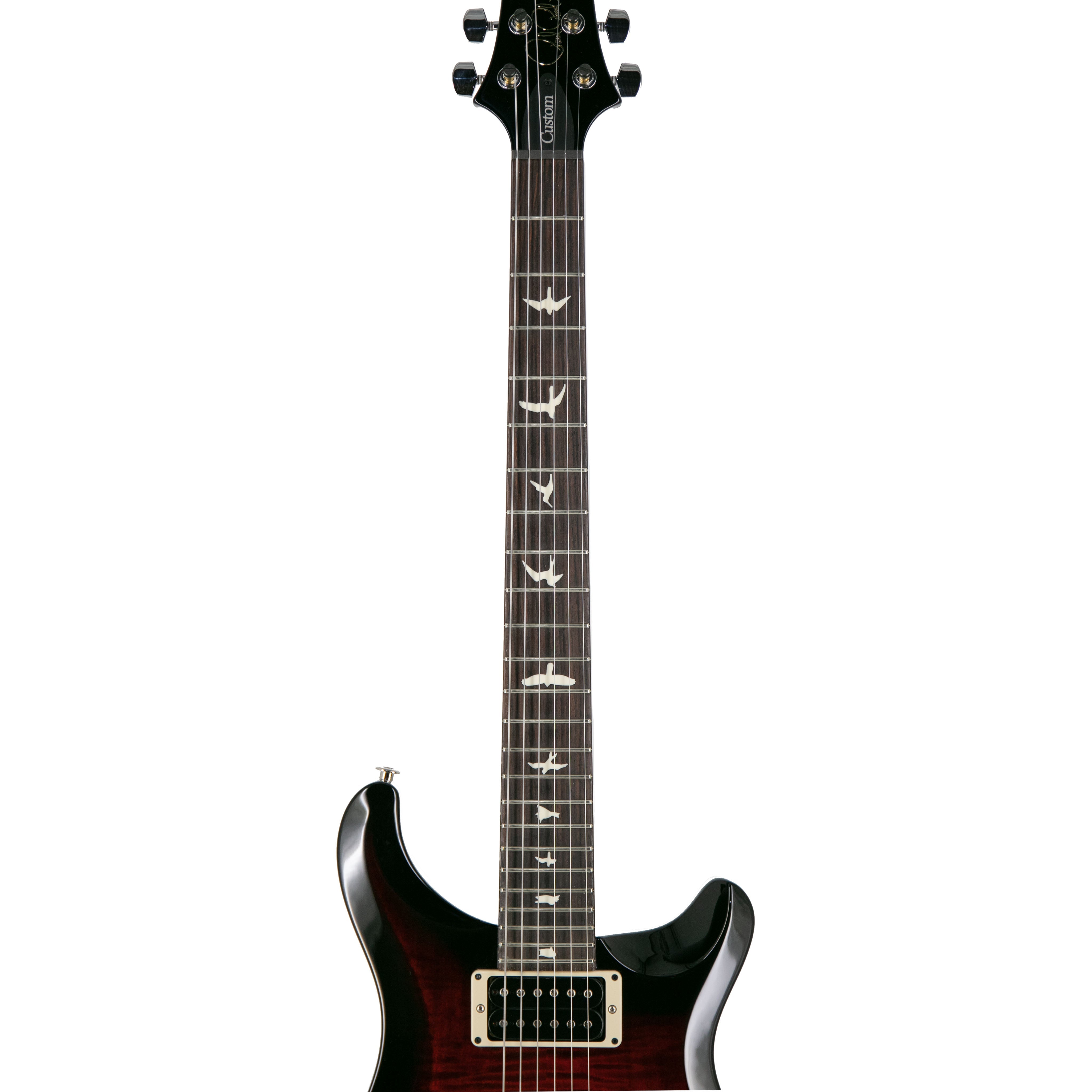 PRS S2 Custom 24 Electric Guitar w/Bag, Custom Color, Fire Red Burst - Zoso Music