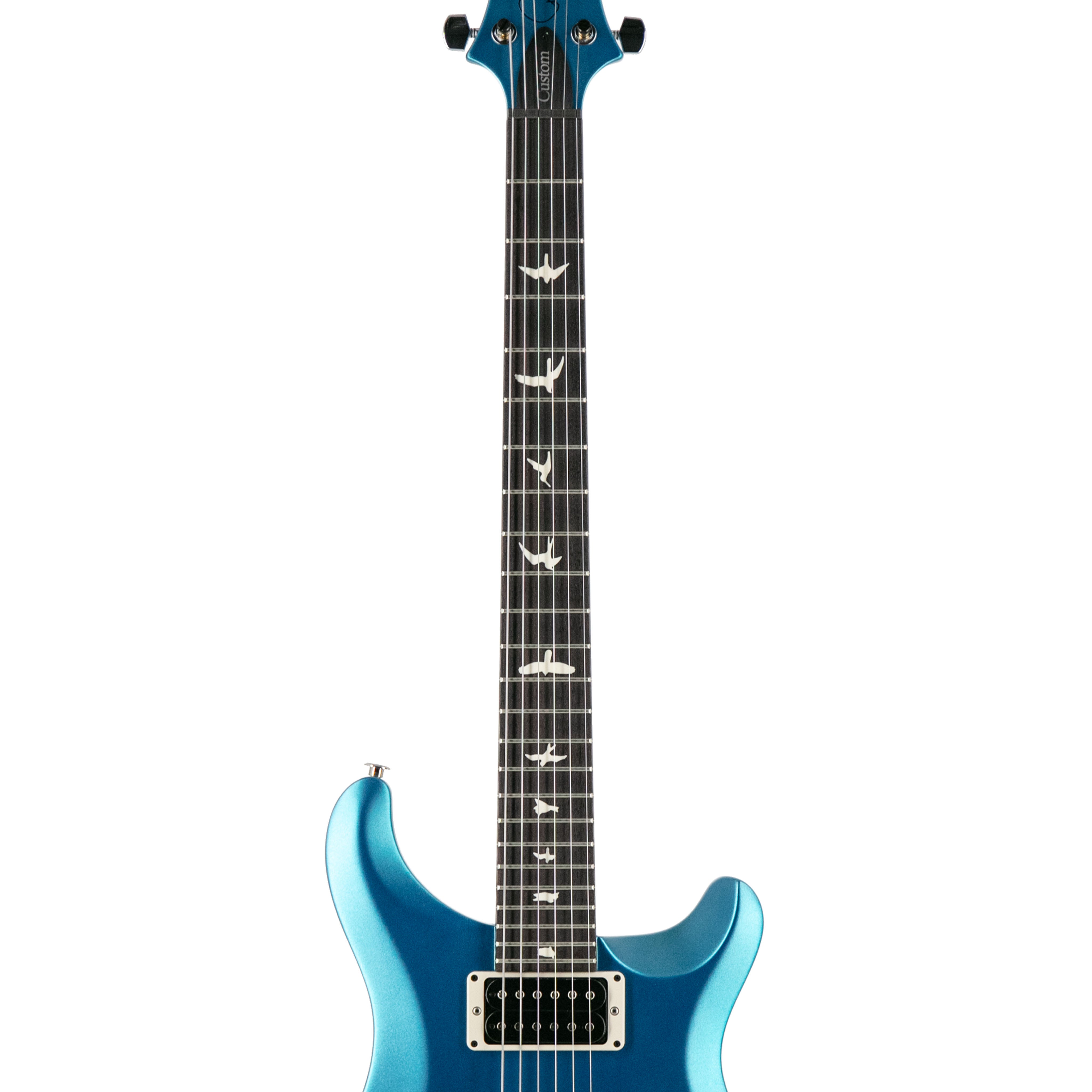 PRS S2 Custom 24 Electric Guitar w/Bag, Custom Color, Frost Blue Metallic |  PRS |  ELECTRIC GUITAR |  Zoso Music