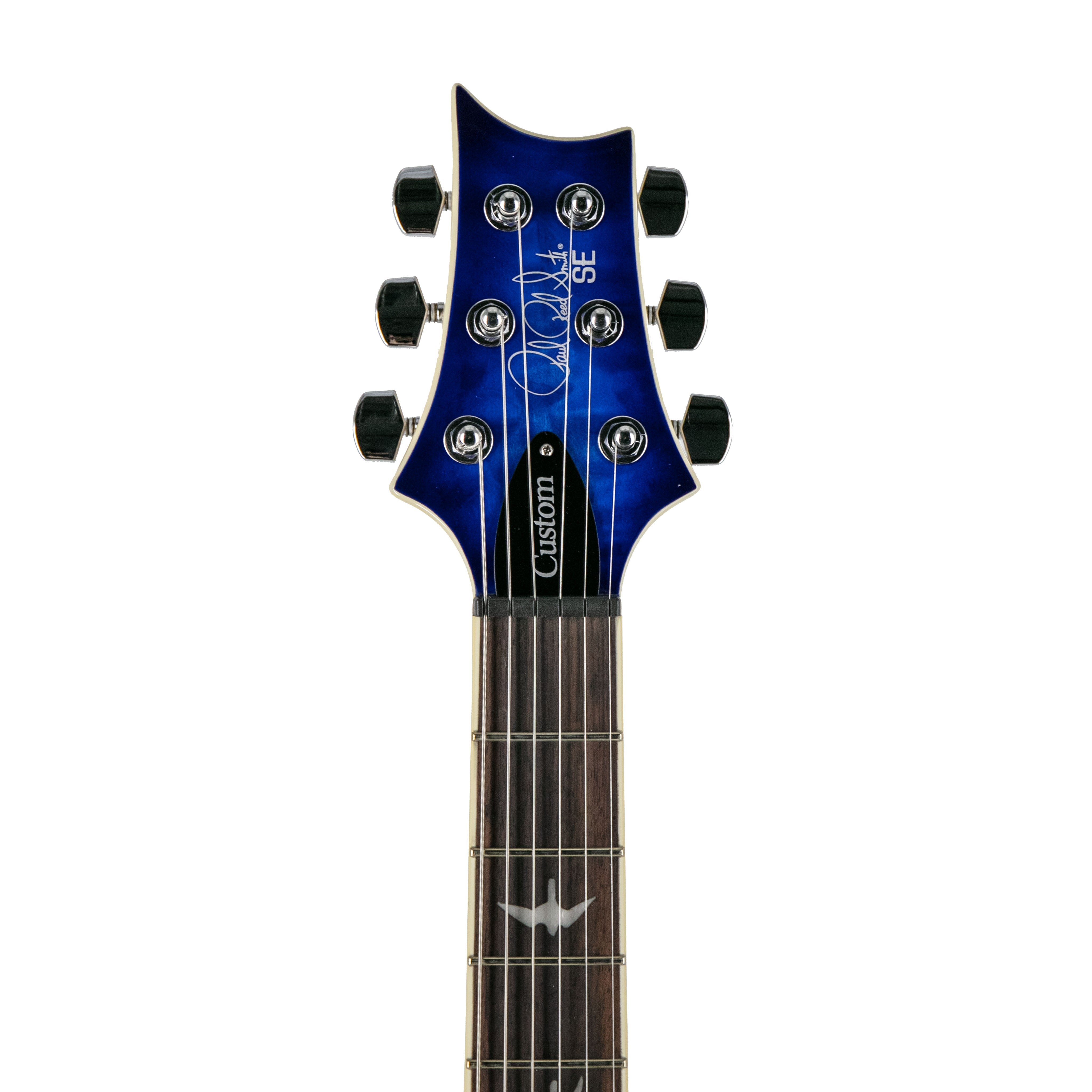 PRS SE Custom 24-08 Quilted Top Limited Edition Electric Guitar, Faded Blue Burst |  PRS |  ELECTRIC GUITAR |  Zoso Music