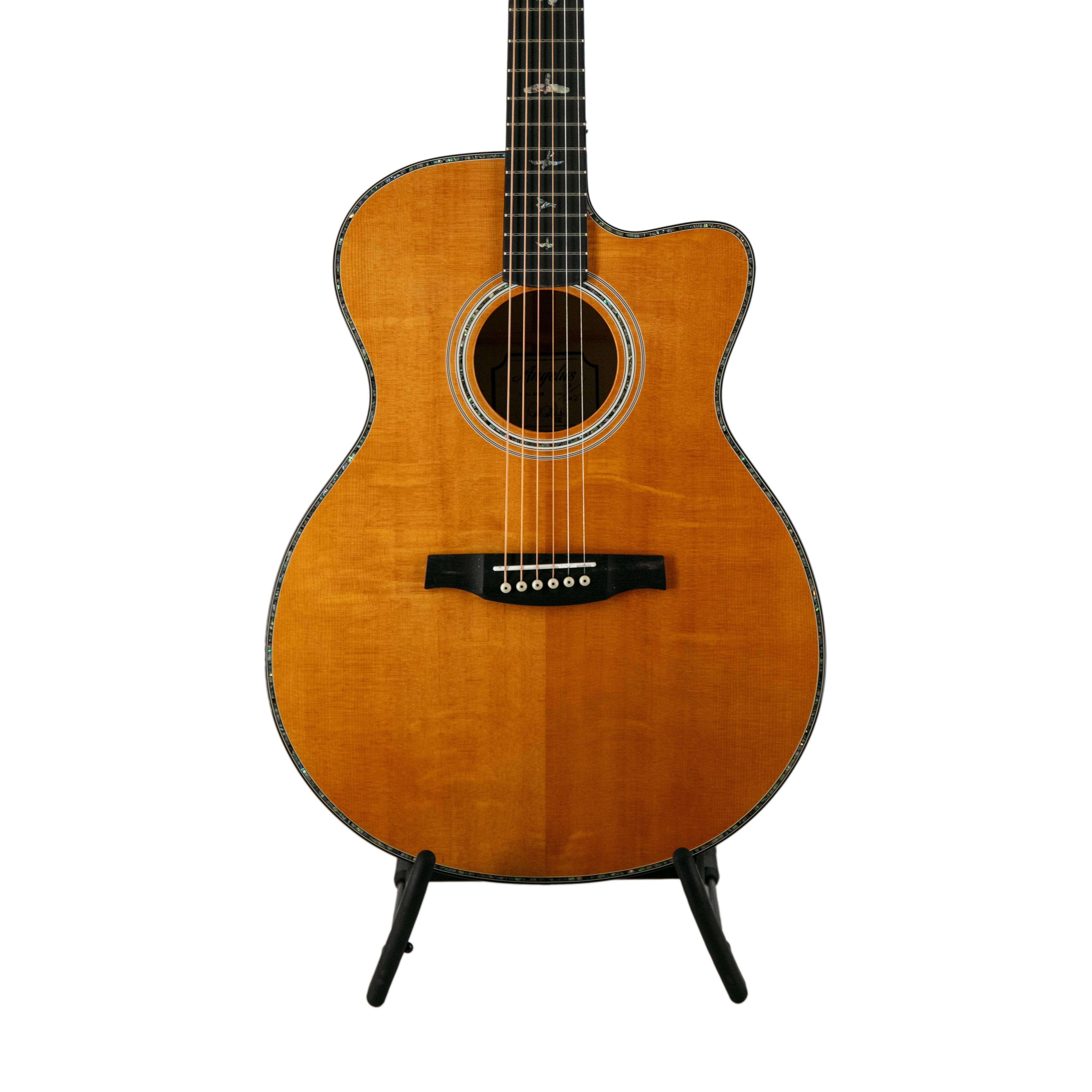 PRS Limited Edition SE AE50E Angelus Acoustic Guitar, Charcoal Burst Aged Top | Zoso Music Sdn Bhd