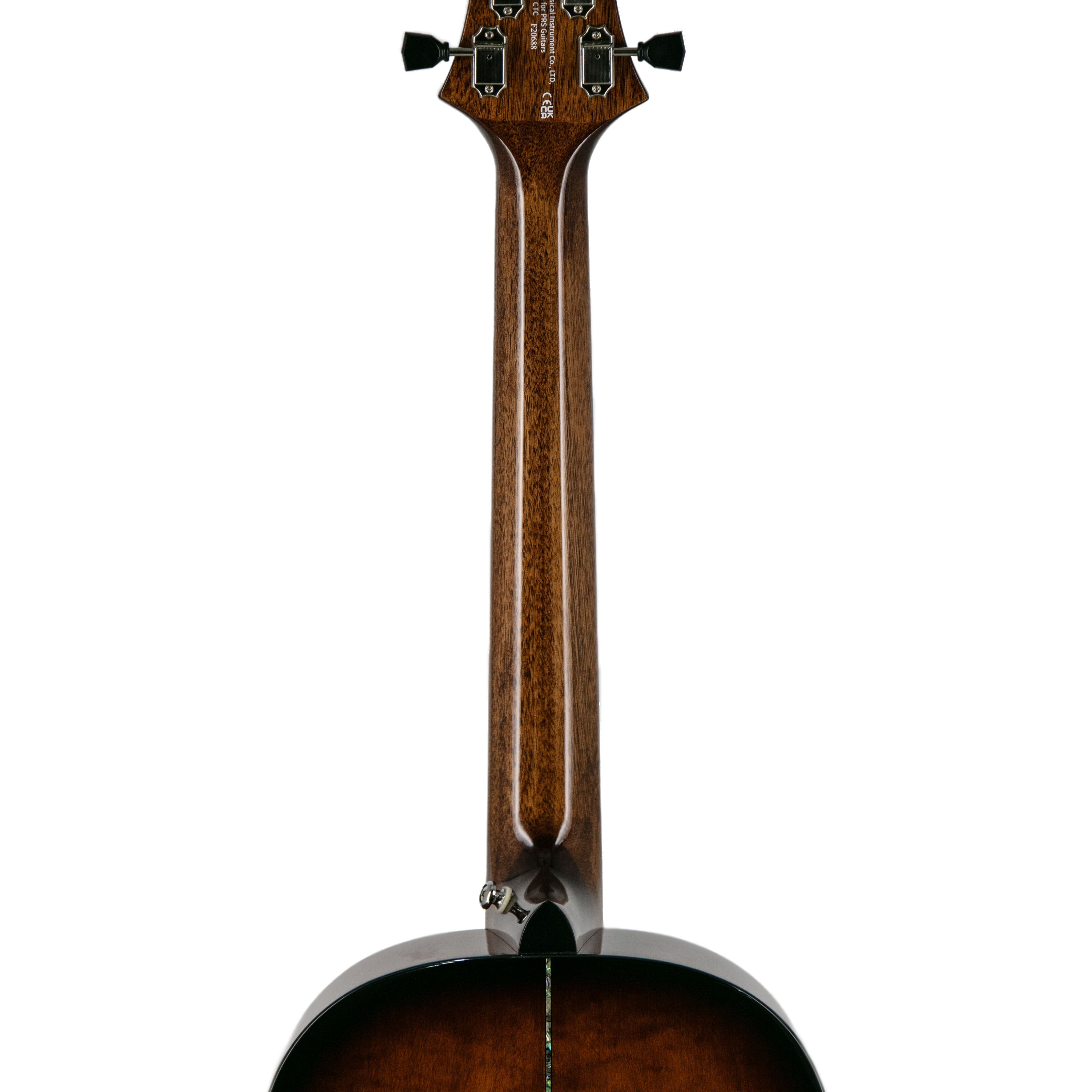 PRS SE P50E Parlor Acoustic Guitar w/Bag, Black Gold