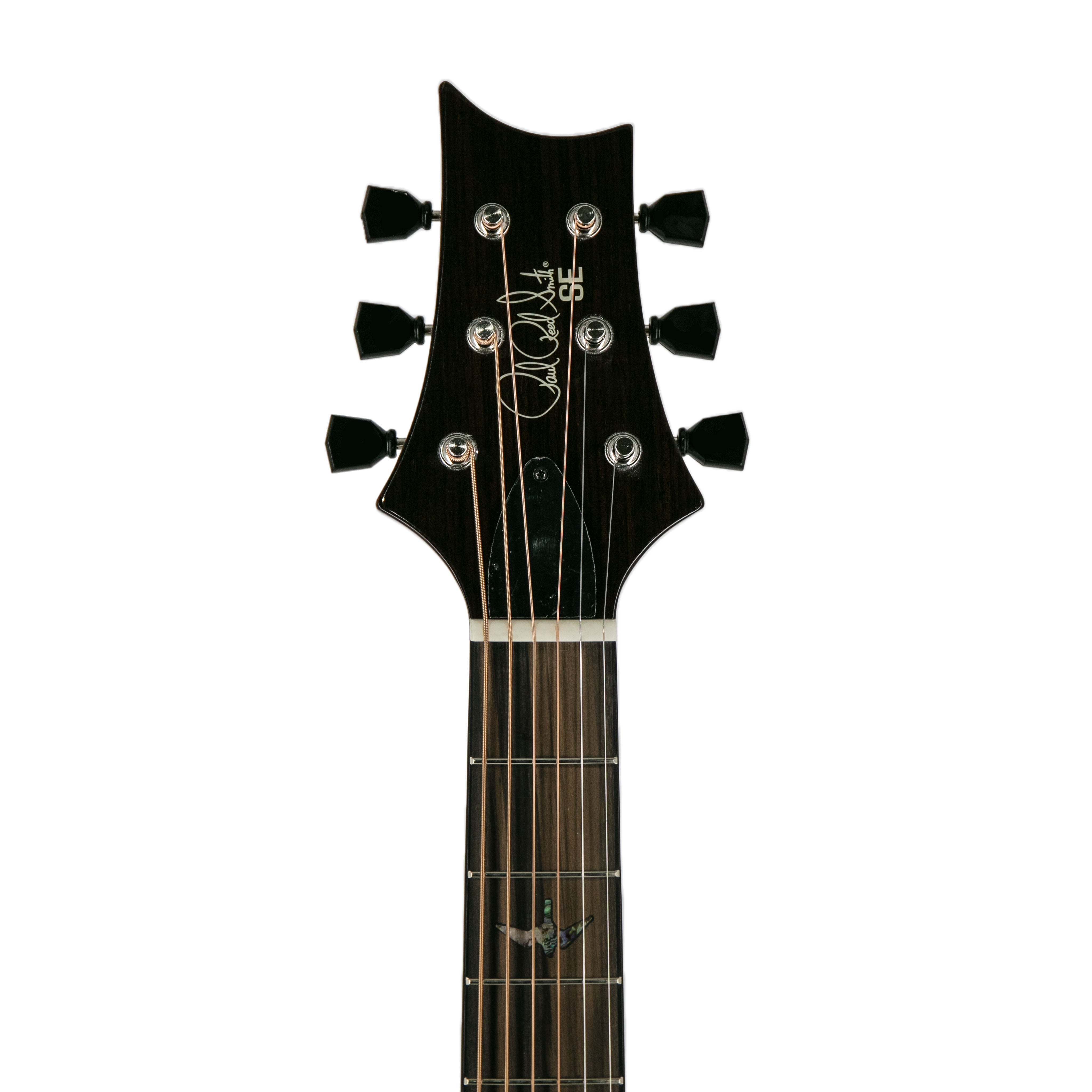 PRS SE P50E Parlor Acoustic Guitar w/Bag, Black Gold