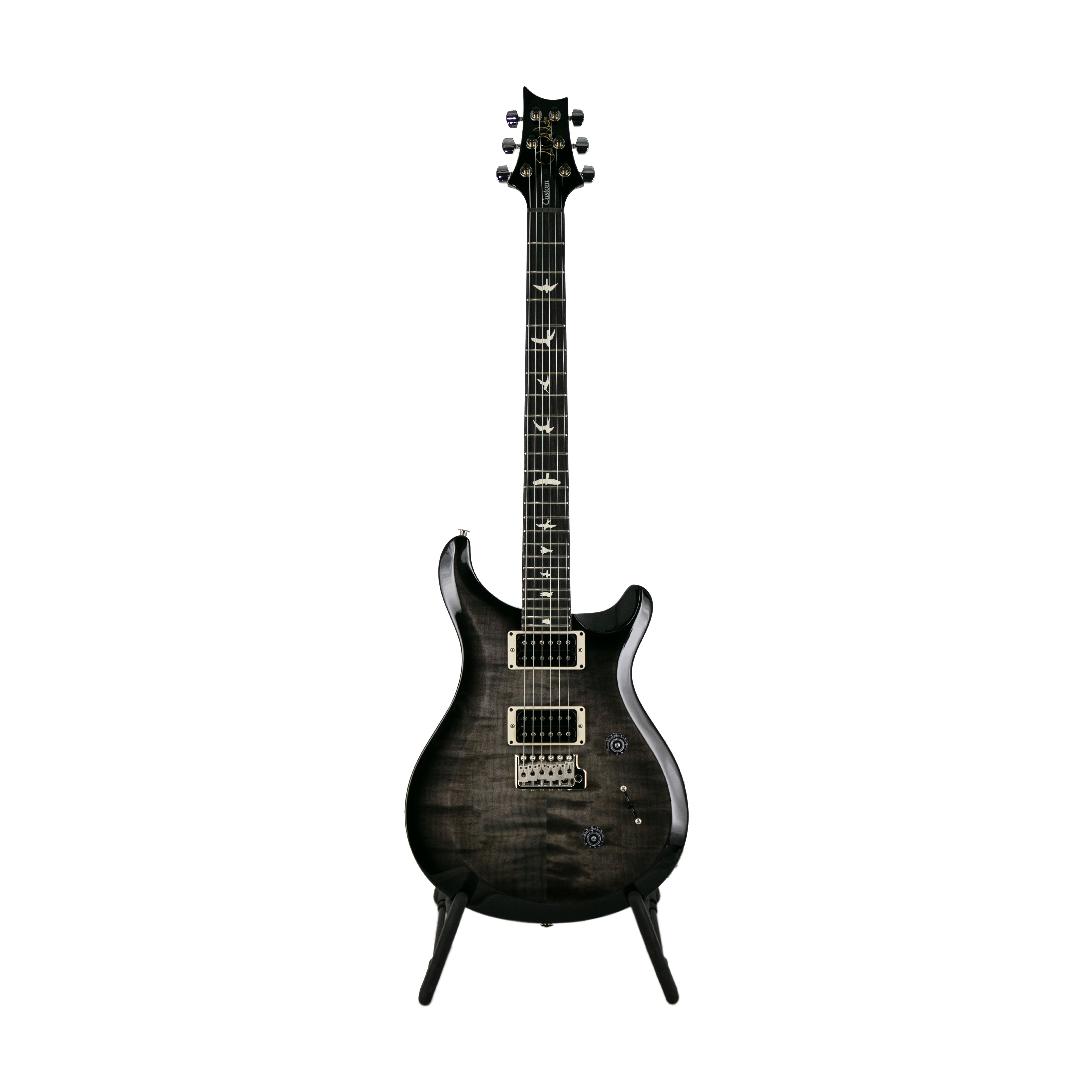 PRS S2 Custom 24 Electric Guitar w/Bag, Custom Color, Charcoal Burst |  PRS |  ELECTRIC GUITAR |  Zoso Music
