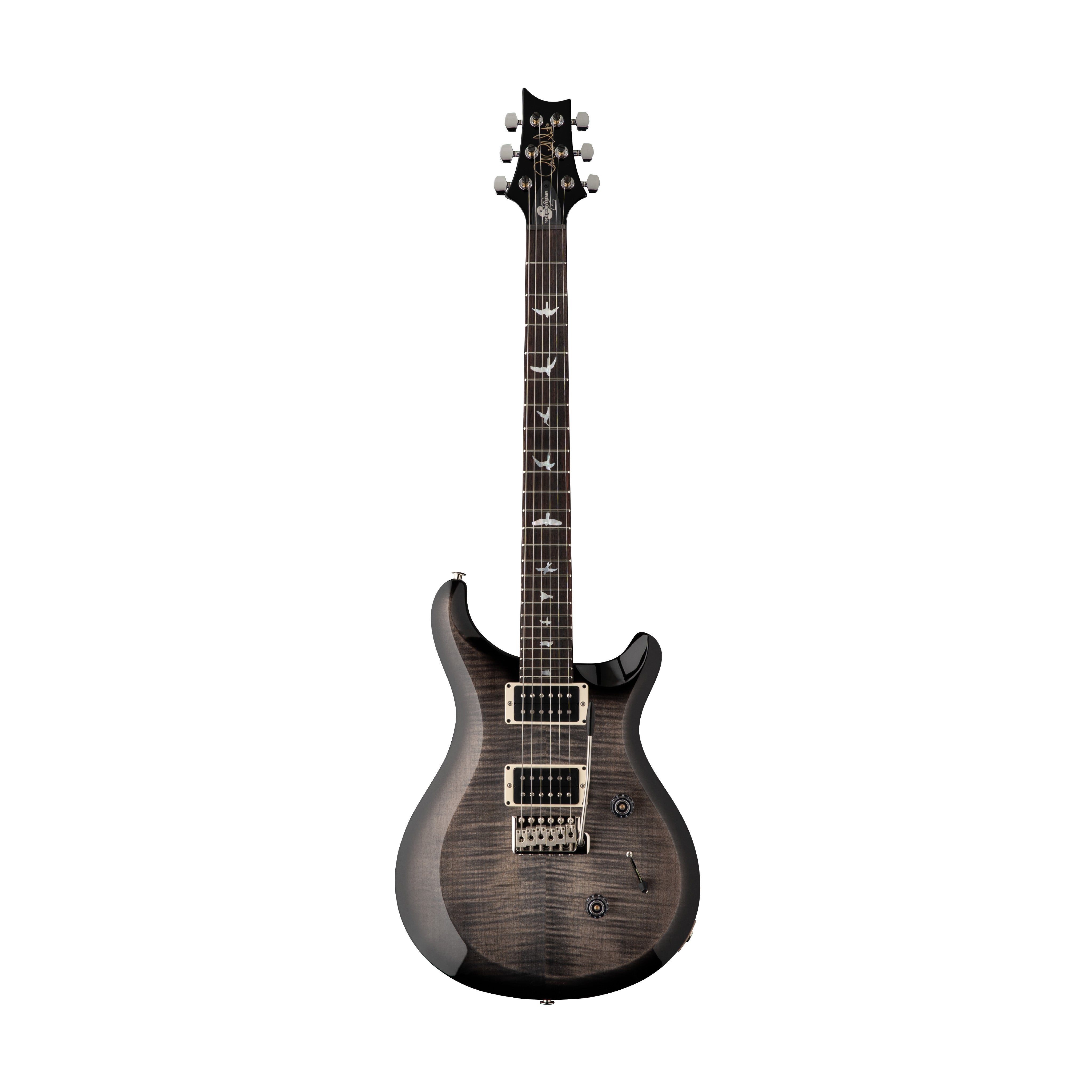 PRS S2 10th Anniversary Custom 24 Limited Edition Electric Guitar, Faded Gray Black Burst