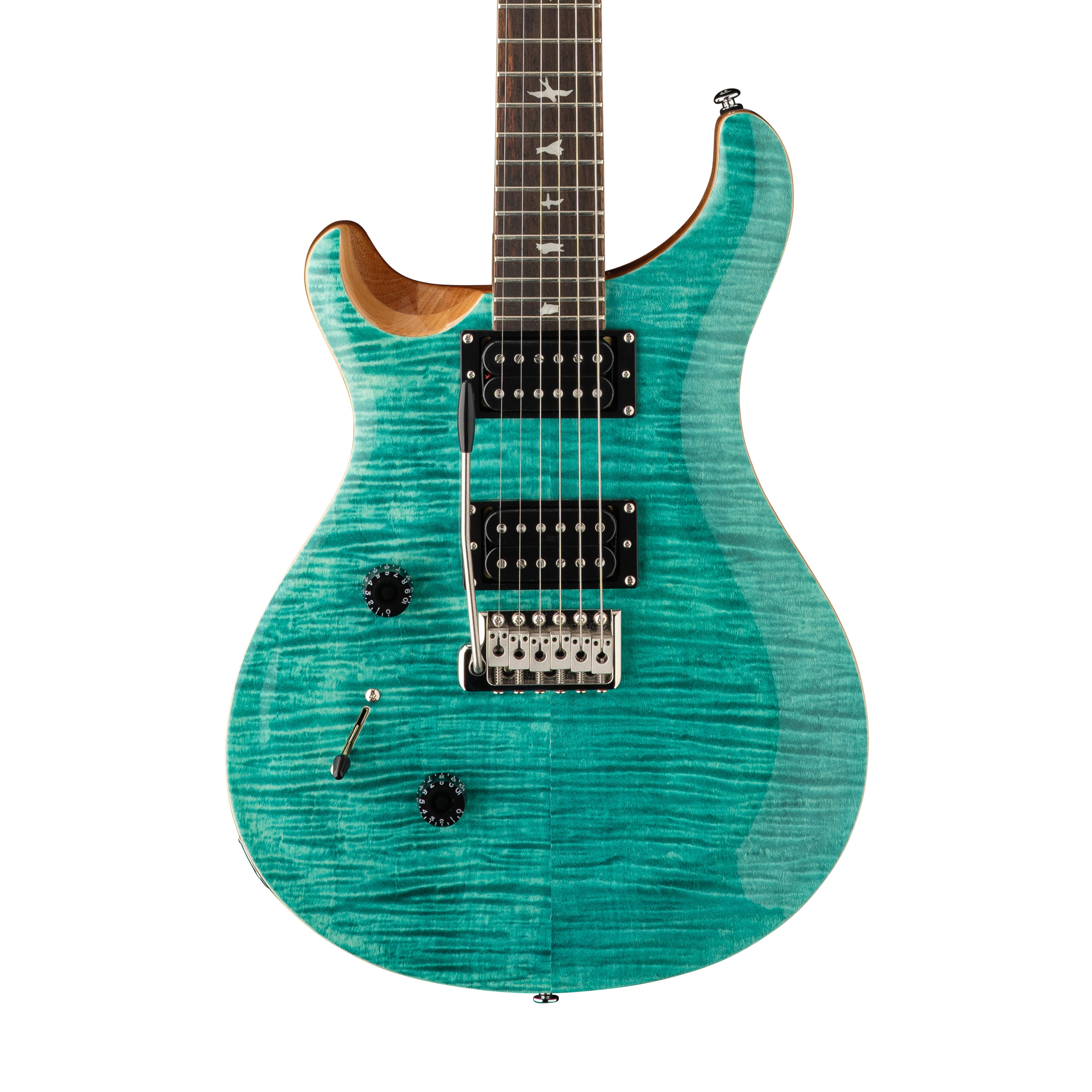 PRS SE Custom 24 Left-handed Electric Guitar, Turquoise | Zoso Music Sdn Bhd