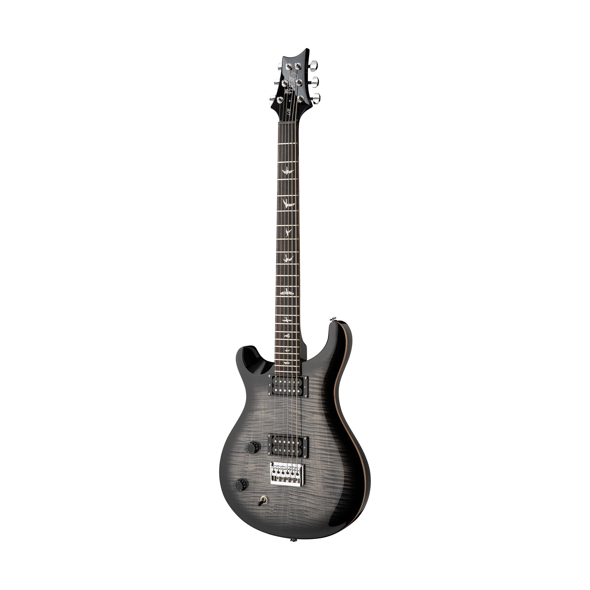 PRS SE 277 Left-Handed Baritone Electric Guitar, Charcoal Burst |  PRS |  ELECTRIC GUITAR |  Zoso Music