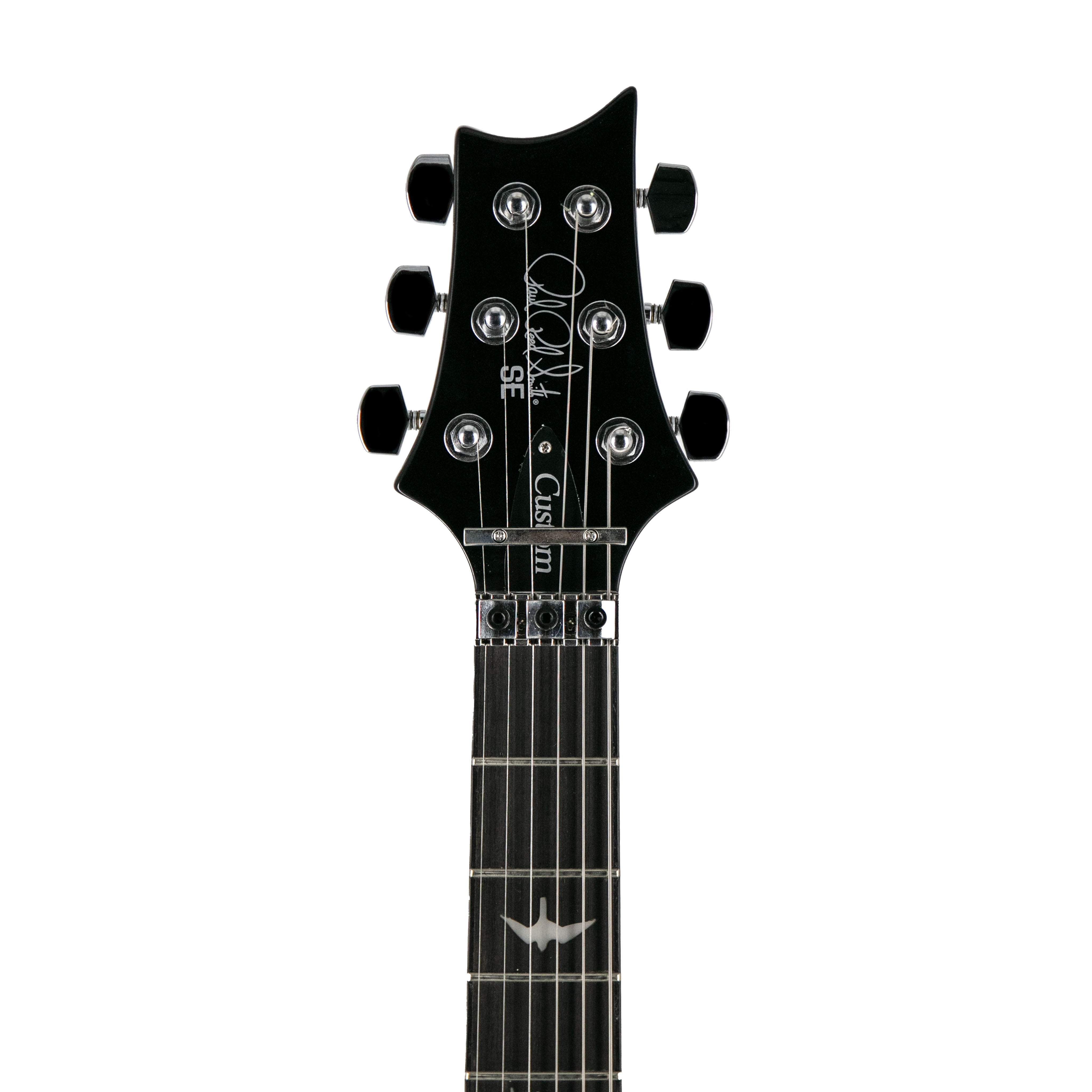 PRS SE Custom 24 Floyd Left-Handed Electric Guitar, Charcoal Burst |  PRS |  ELECTRIC GUITAR |  Zoso Music