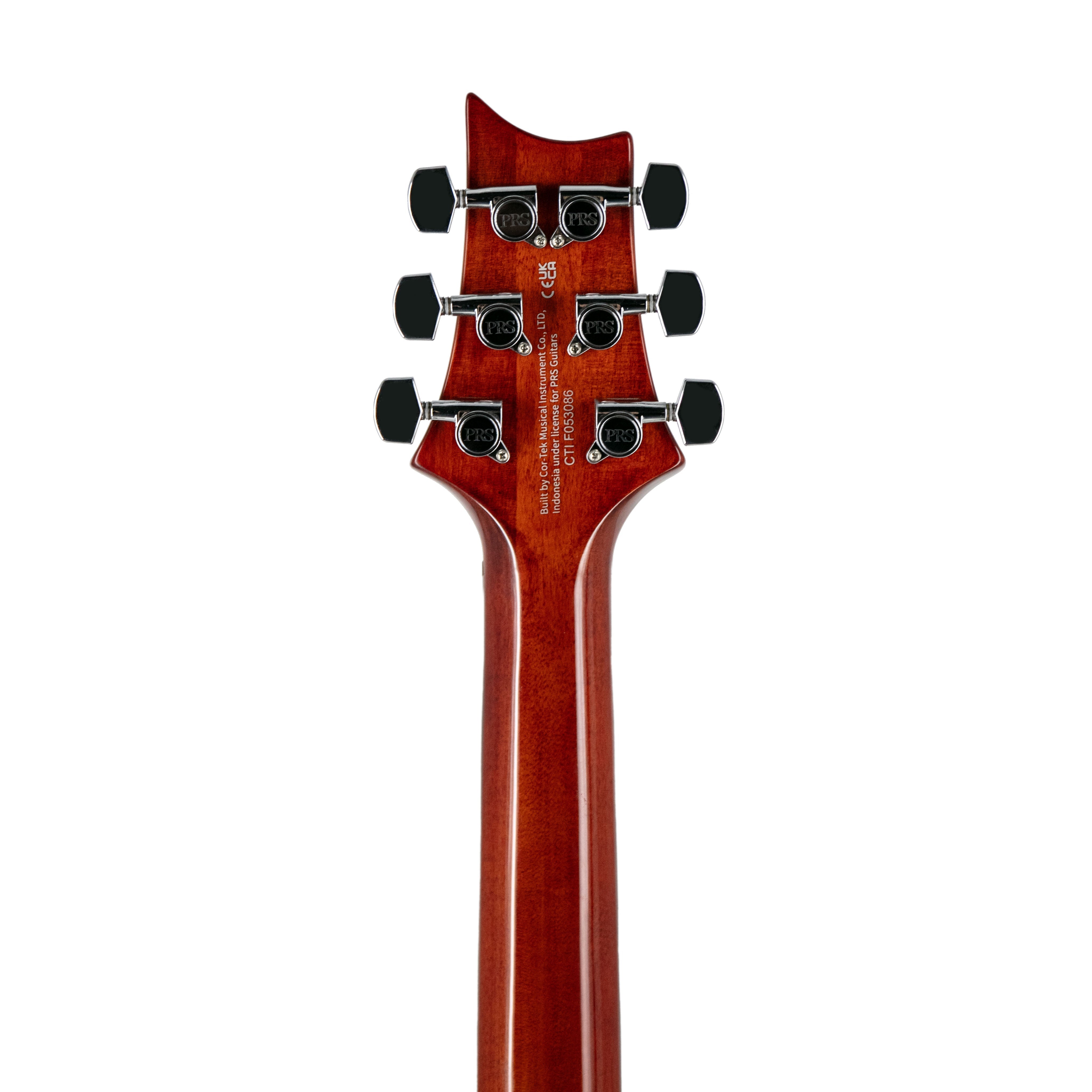 PRS SE Custom 24-08 Left-Handed Electric Guitar, Vintage Sunburst |  PRS |  ELECTRIC GUITAR |  Zoso Music