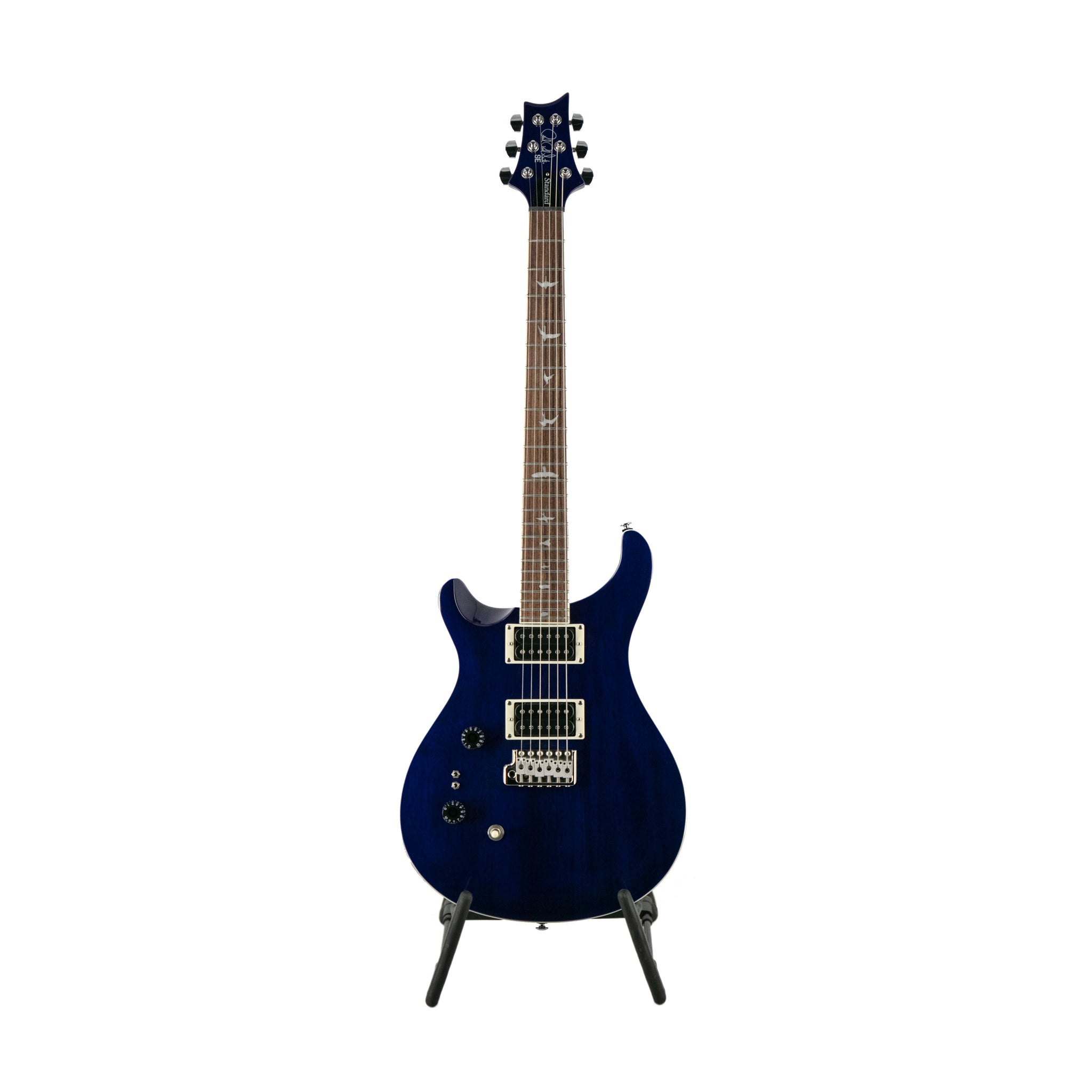 PRS SE Standard 24-08 Left-Handed Electric Guitar, Translucent Blue |  PRS |  ELECTRIC GUITAR |  Zoso Music