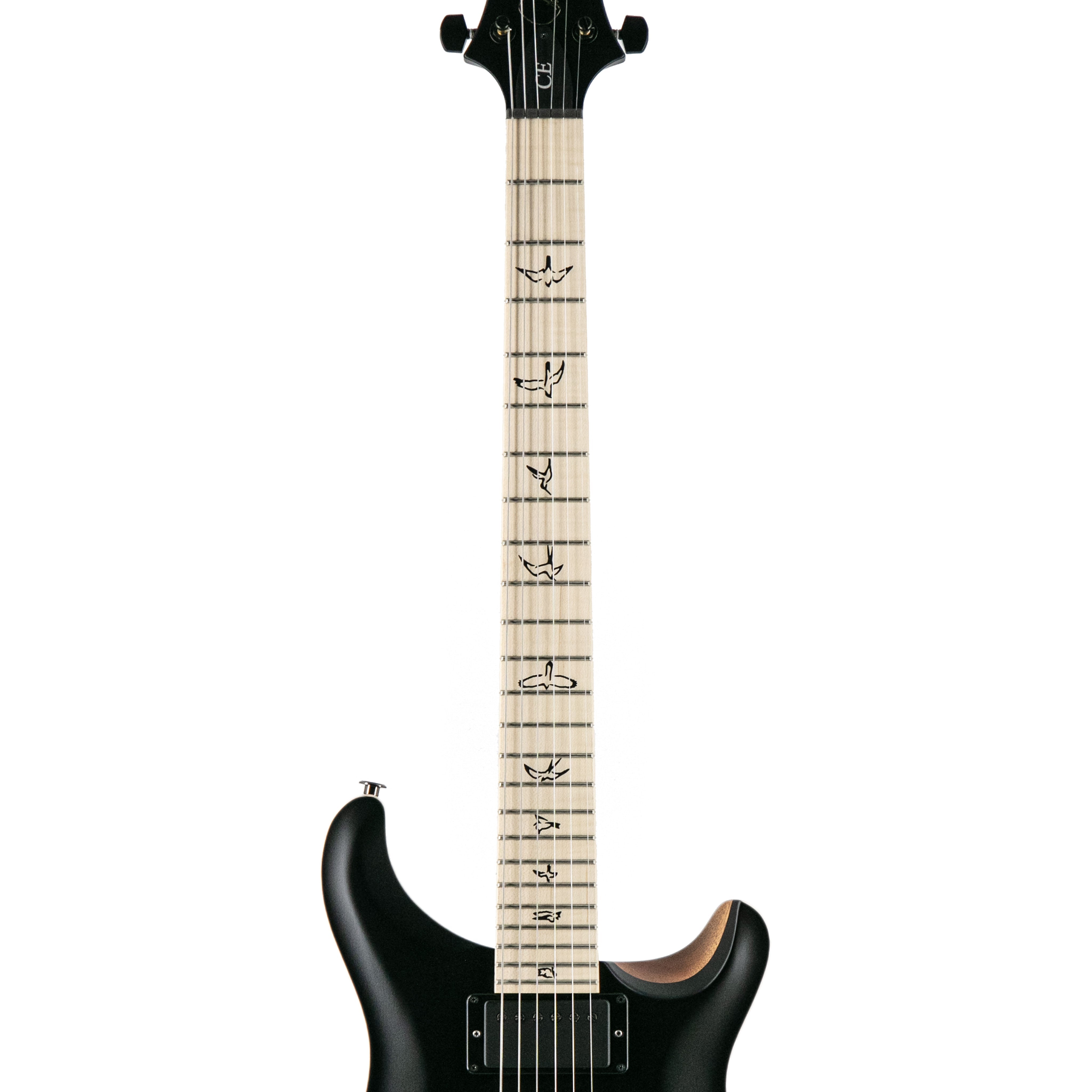 PRS Dustie Waring CE24 Hardtail Limited Edition Electric Guitar w/Bag, Black Top |  PRS |  ELECTRIC GUITAR |  Zoso Music