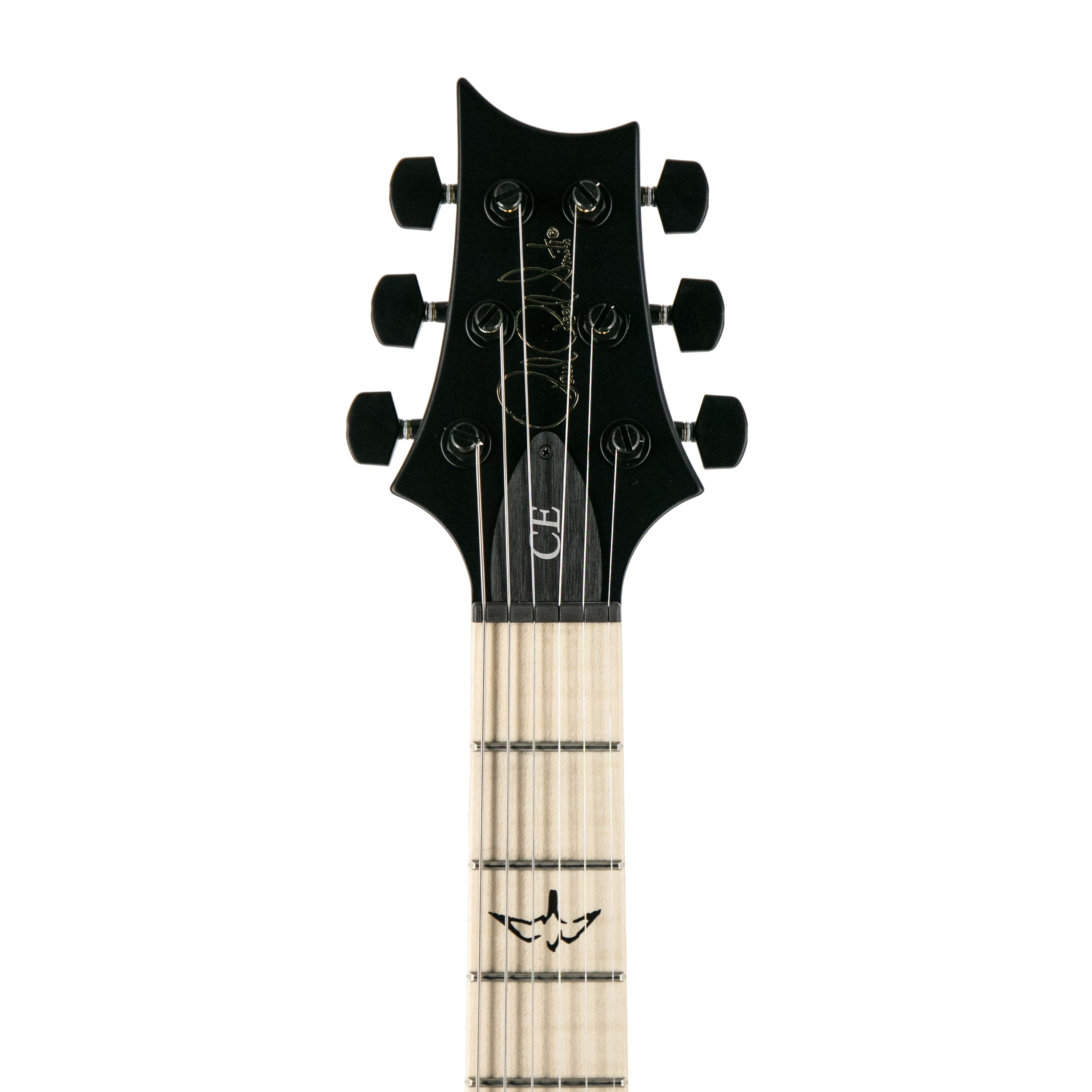 PRS Dustie Waring CE24 Hardtail Limited Edition Electric Guitar w/Bag, Black Top |  PRS |  ELECTRIC GUITAR |  Zoso Music