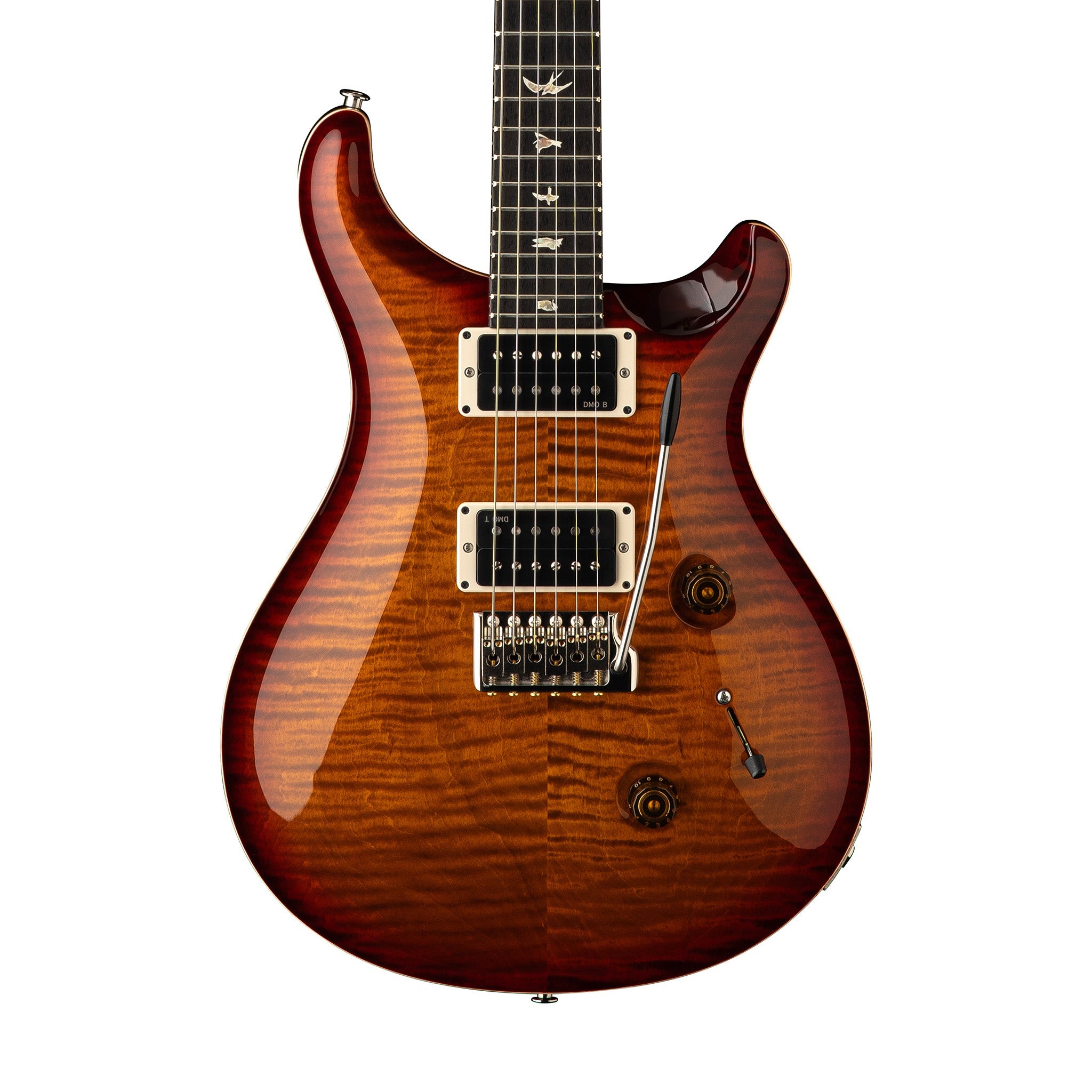 PRS Custom 24 Electric Guitar, Dark Cherry Sunburst | Zoso Music Sdn Bhd