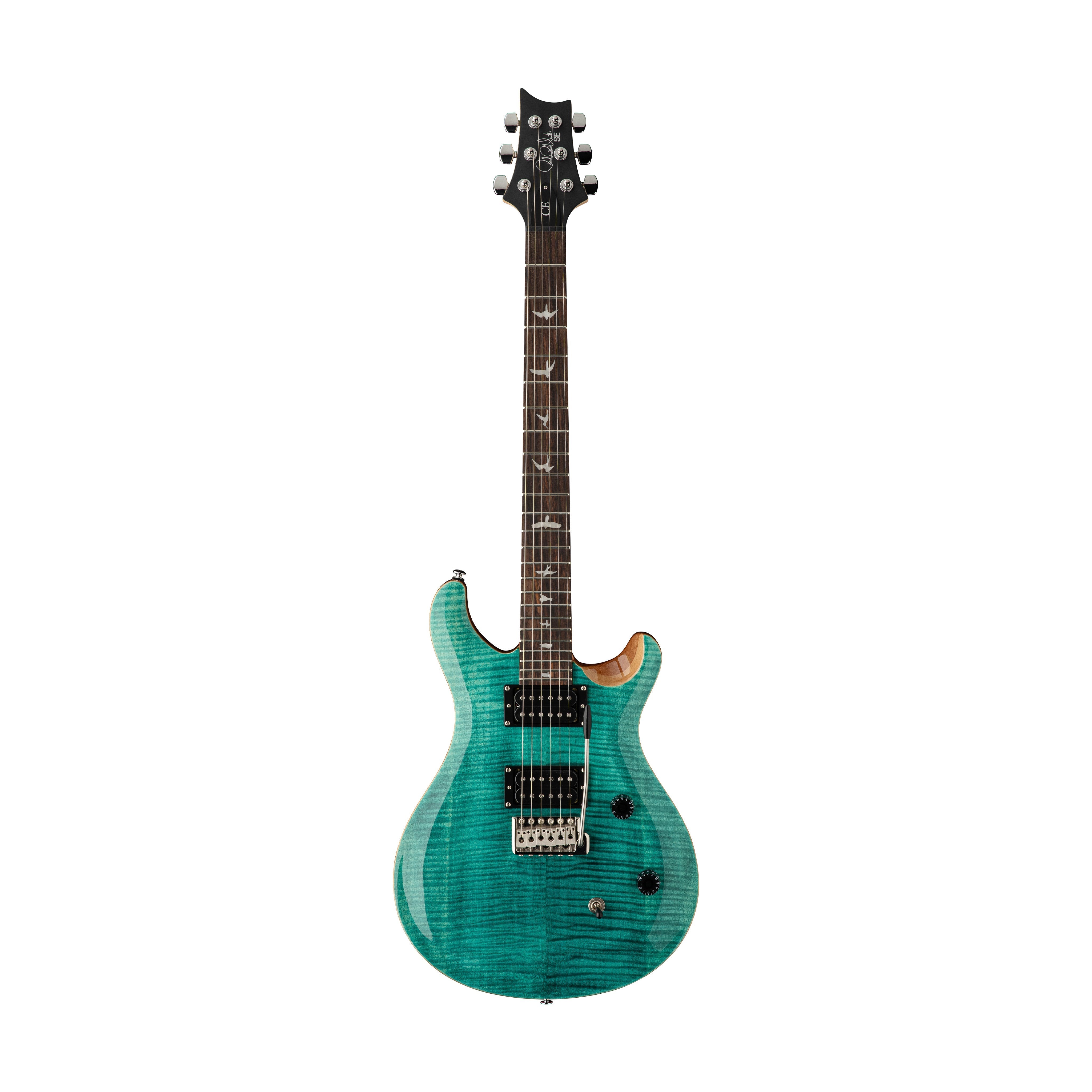 PRS SE CE24 Electric Guitar w/Bag, Turquoise |  PRS |  ELECTRIC GUITAR |  Zoso Music
