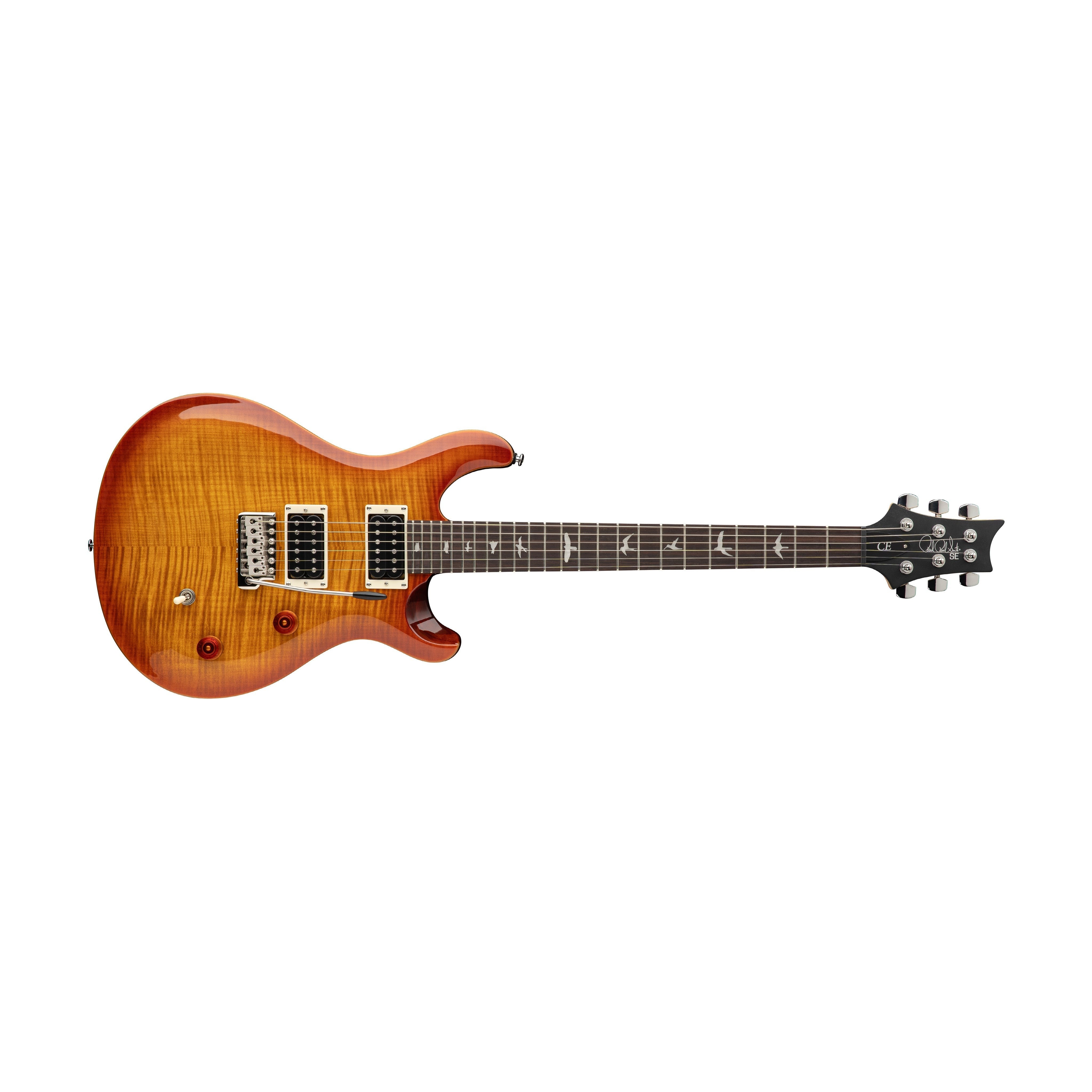 PRS SE CE24 Electric Guitar w/Bag, Vintage Sunburst |  PRS |  ELECTRIC GUITAR |  Zoso Music