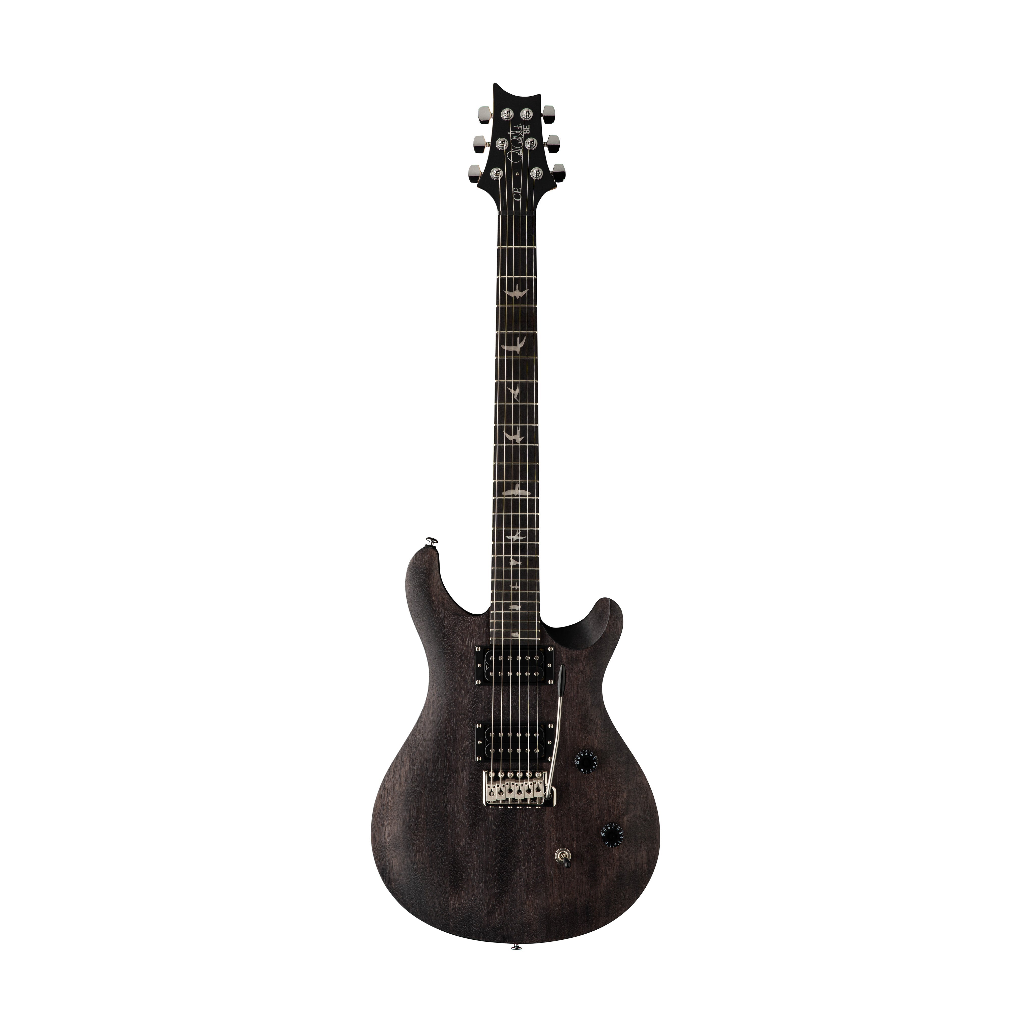 PRS SE CE24 Standard Satin Electric Guitar w/Bag, Charcoal |  PRS |  ELECTRIC GUITAR |  Zoso Music