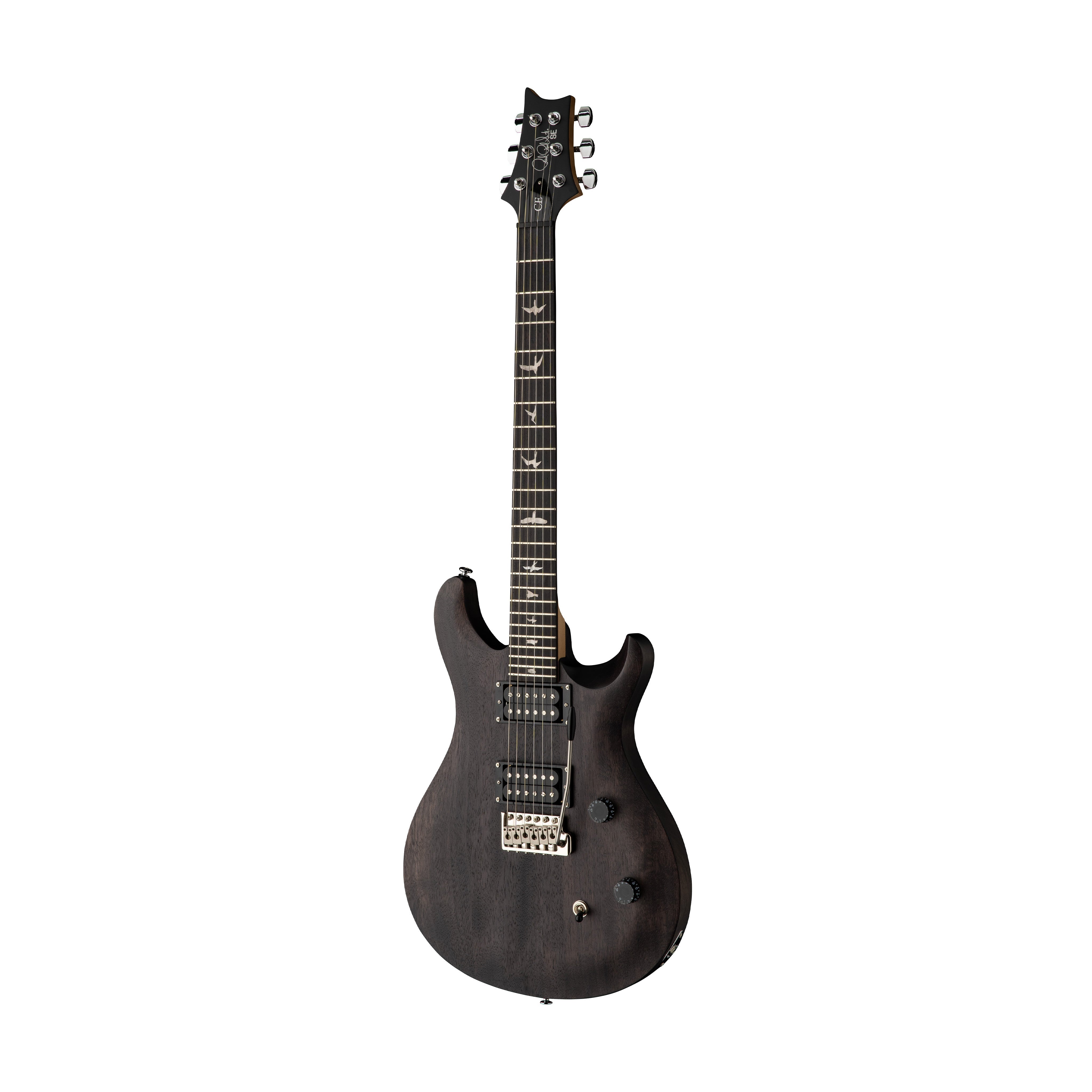 PRS SE CE24 Standard Satin Electric Guitar w/Bag, Charcoal |  PRS |  ELECTRIC GUITAR |  Zoso Music