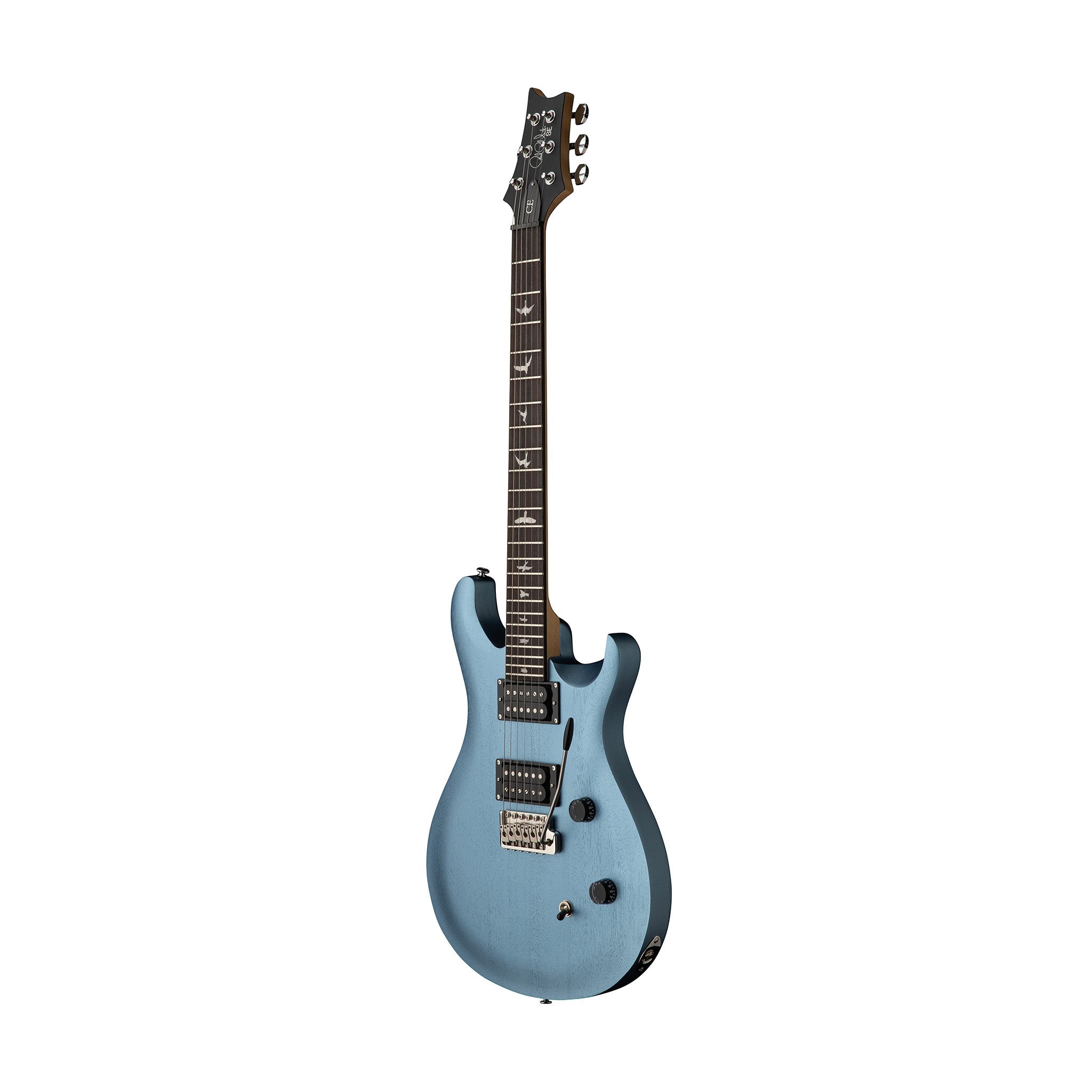 PRS SE CE24 Standard Satin Electric Guitar w/Bag, Ice Blue Metallic |  PRS |  ELECTRIC GUITAR |  Zoso Music