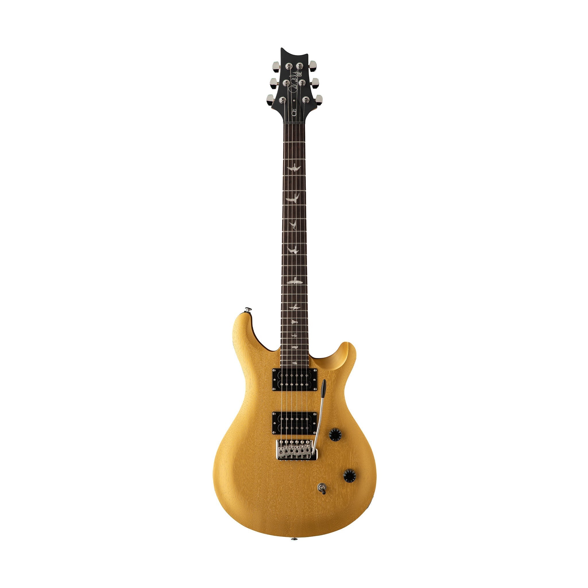 PRS SE CE24 Standard Satin Electric Guitar w/Bag, Metallic Gold |  PRS |  ELECTRIC GUITAR |  Zoso Music