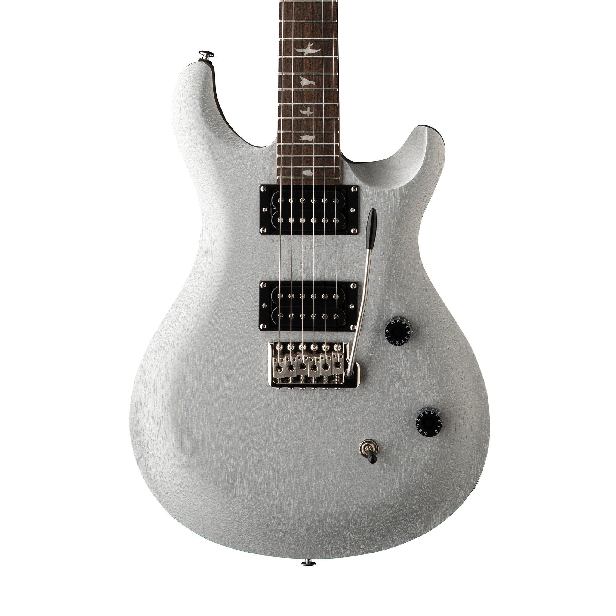 PRS SE CE24 Standard Satin Electric Guitar w/Bag, Metallic Silver | Zoso Music Sdn Bhd