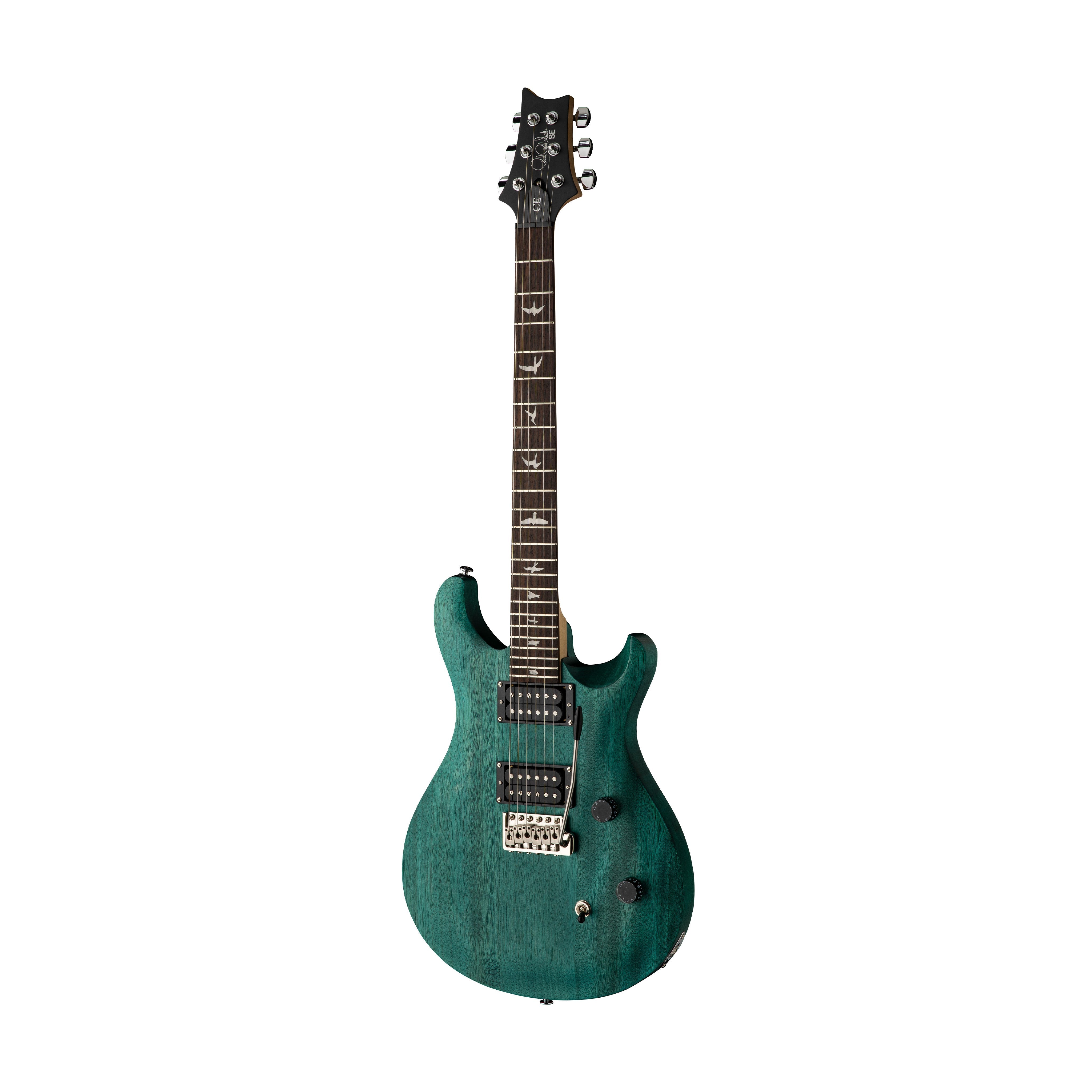 PRS SE CE24 Standard Satin Electric Guitar w/Bag, Turquoise |  PRS |  ELECTRIC GUITAR |  Zoso Music