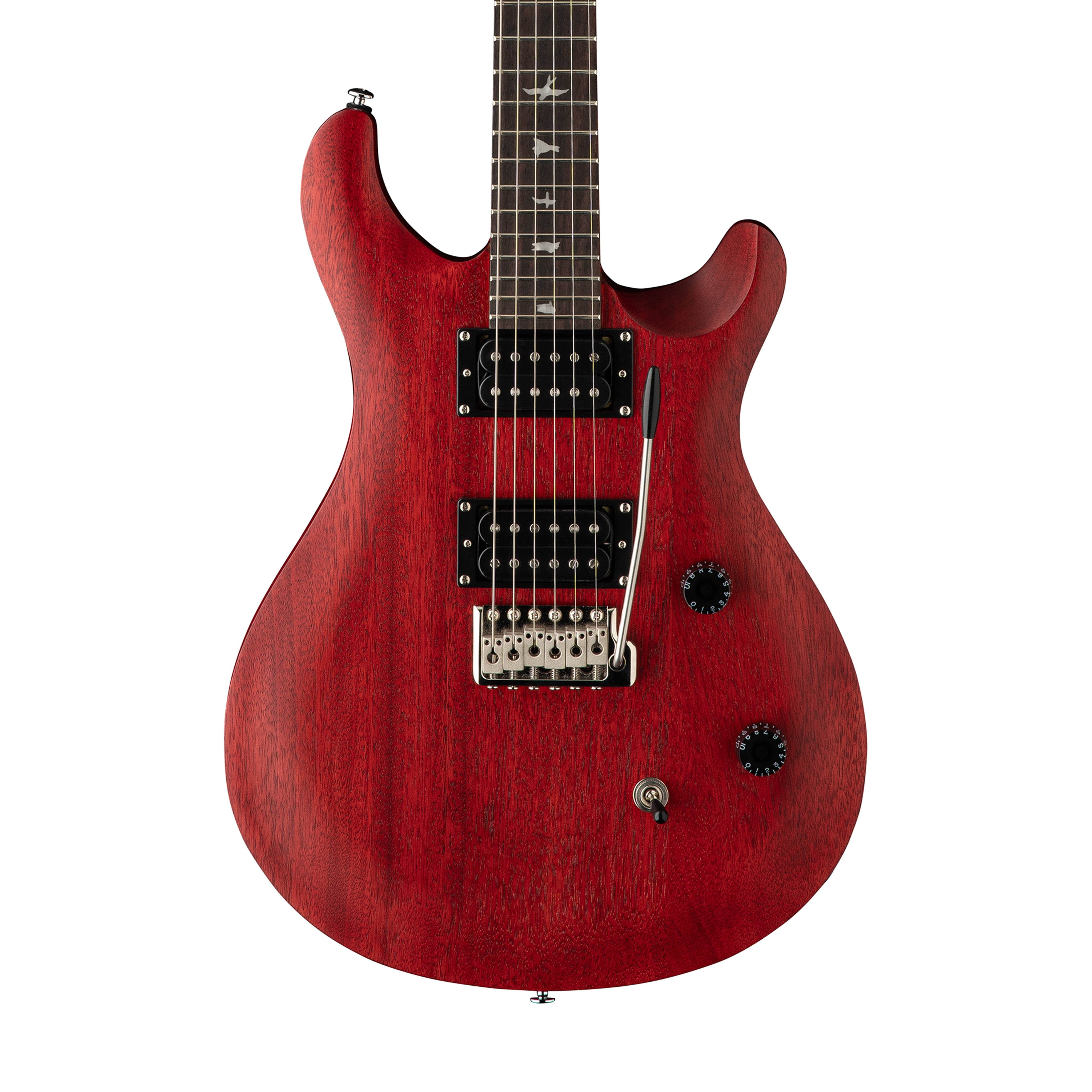 PRS SE CE24 Standard Satin Electric Guitar w/Bag, Vintage Cherry | Zoso Music Sdn Bhd