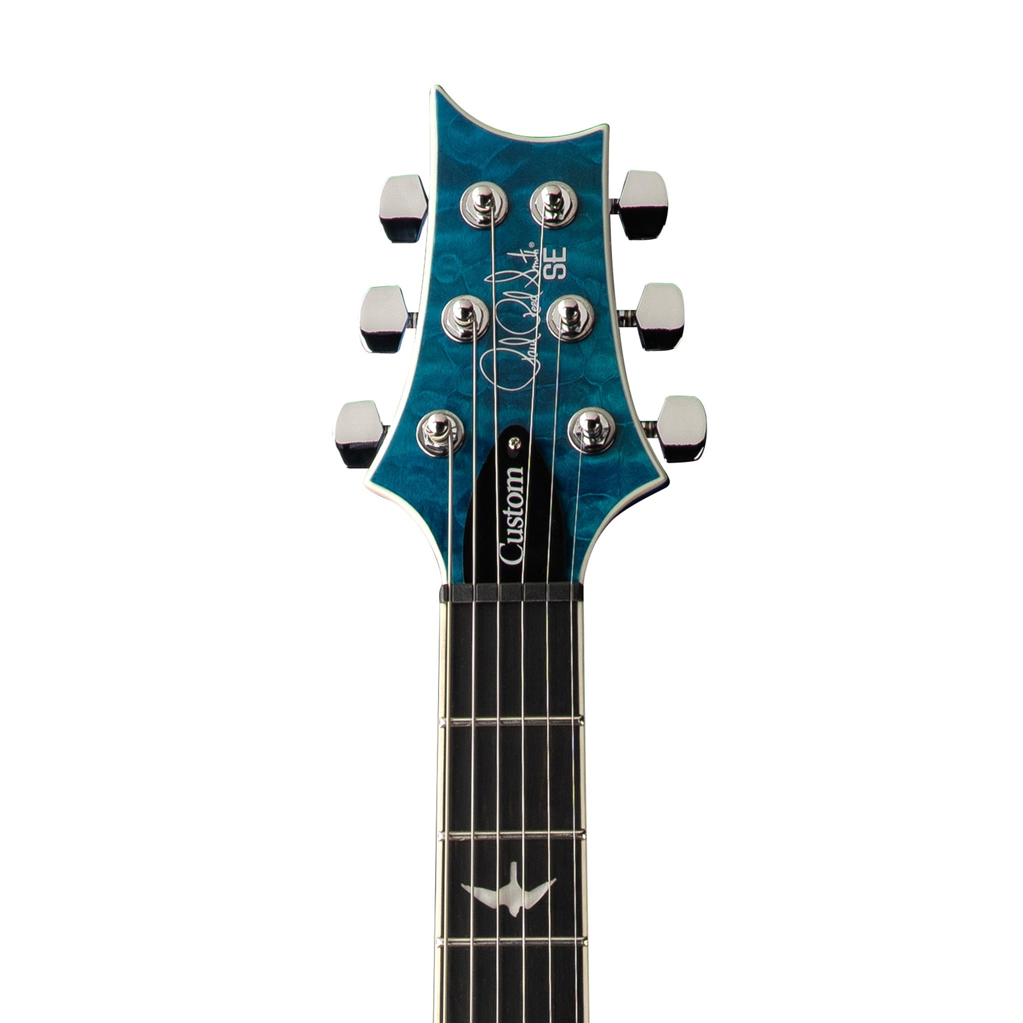 PRS SE Custom 24-08 Electric Guitar, Quilted Lake Blue |  PRS |  ELECTRIC GUITAR |  Zoso Music