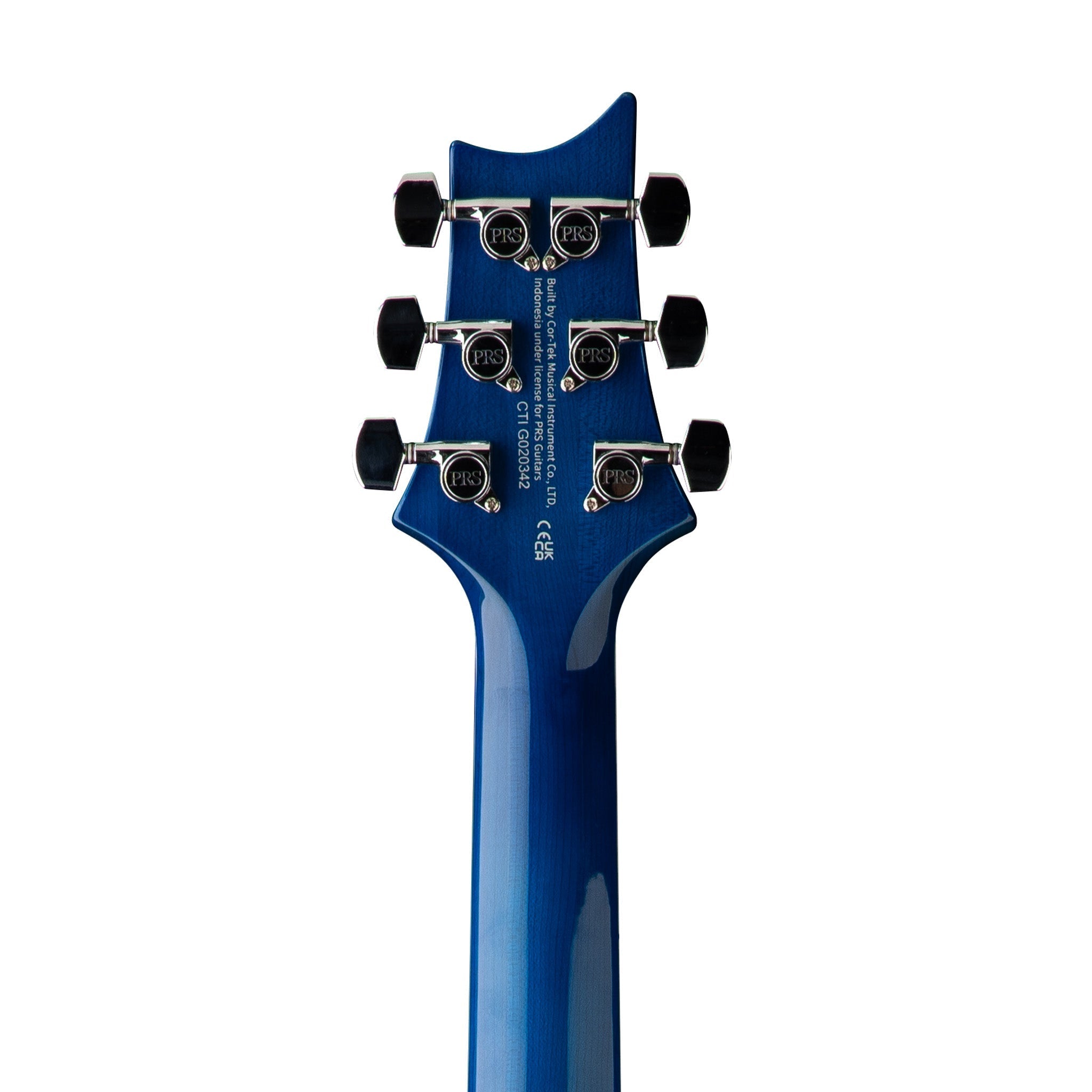 PRS SE Custom 24-08 Electric Guitar, Quilted Lake Blue |  PRS |  ELECTRIC GUITAR |  Zoso Music