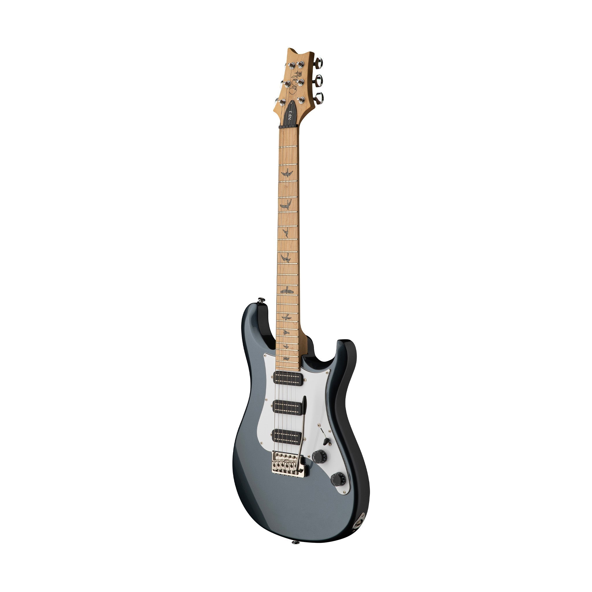 PRS SE NF3 Electric Guitar w/Bag, Maple FB, Gun Metal Grey |  PRS |  ELECTRIC GUITAR |  Zoso Music