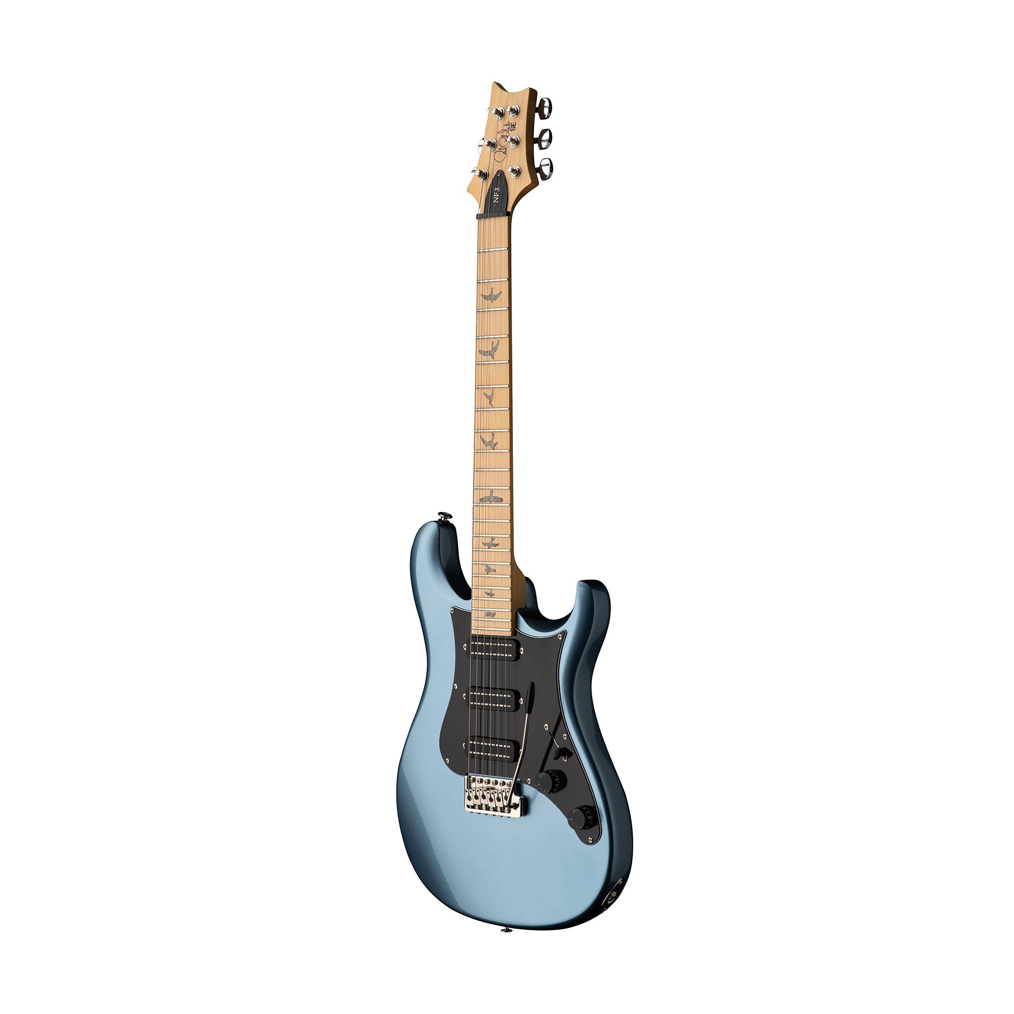 PRS SE NF3 Electric Guitar w/Bag, Maple FB, Ice Blue Metallic |  PRS |  ELECTRIC GUITAR |  Zoso Music