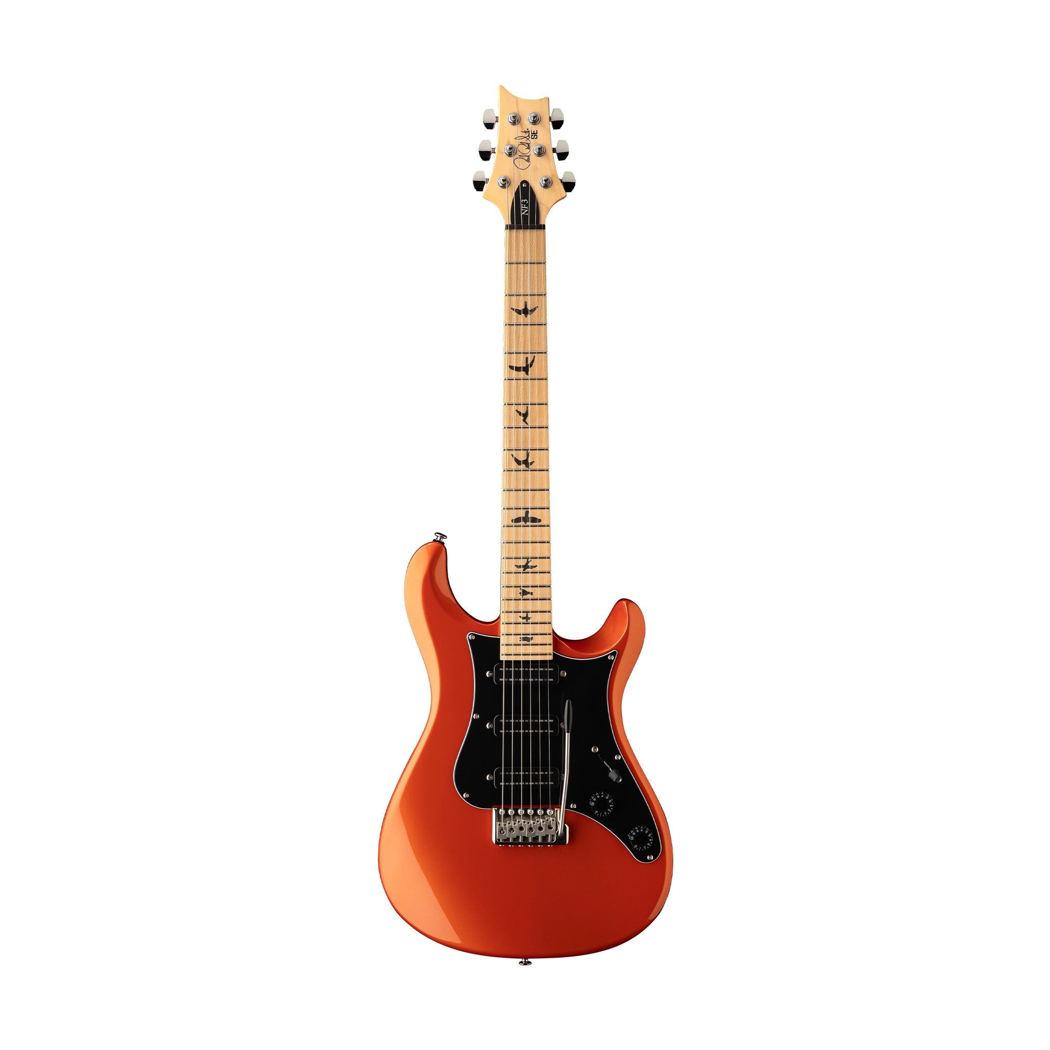 PRS SE NF3 Electric Guitar w/Bag, Maple FB, Metallic Orange |  PRS |  ELECTRIC GUITAR |  Zoso Music
