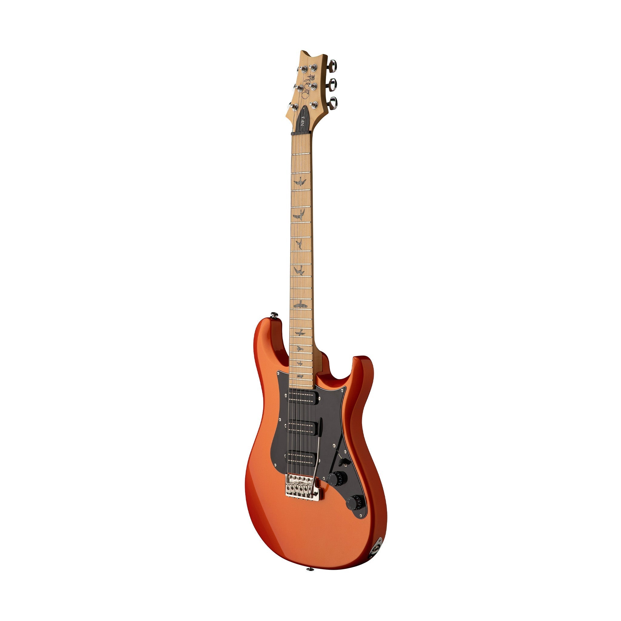 PRS SE NF3 Electric Guitar w/Bag, Maple FB, Metallic Orange |  PRS |  ELECTRIC GUITAR |  Zoso Music