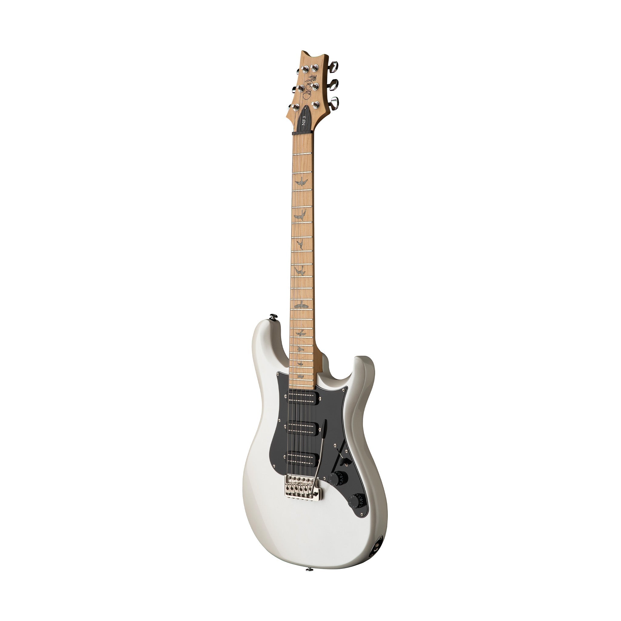 PRS SE NF3 Electric Guitar w/Bag, Maple FB, Pearl White |  PRS |  ELECTRIC GUITAR |  Zoso Music