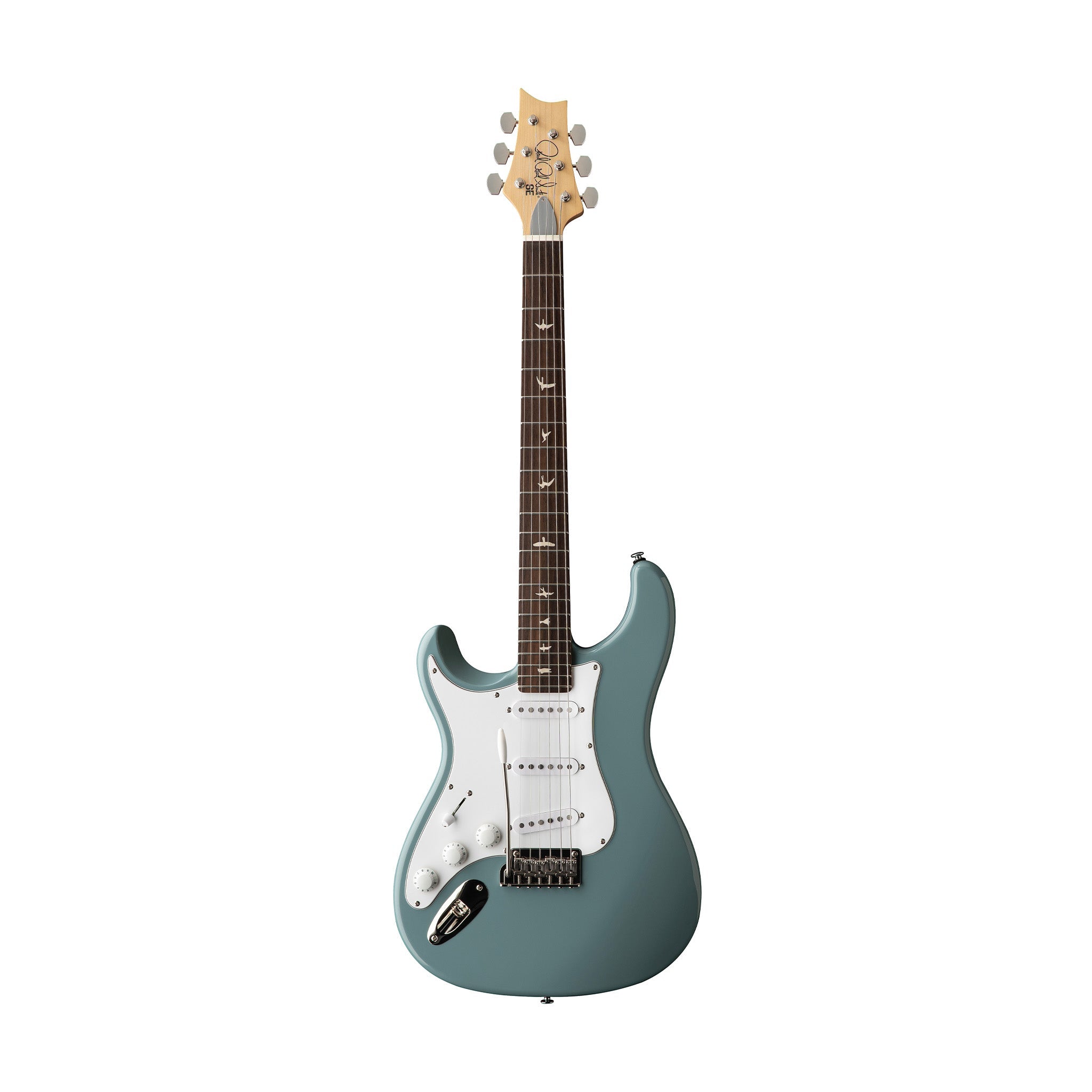 PRS SE Silver Sky Left-Handed Electric Guitar w/Bag, RW FB, Stone Blue |  PRS |  ELECTRIC GUITAR |  Zoso Music